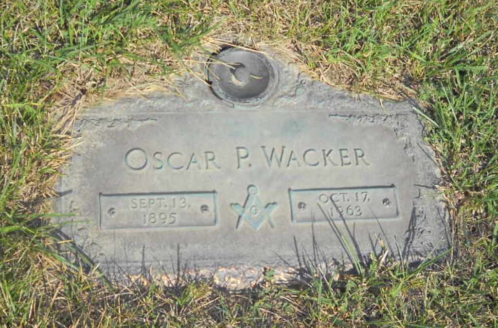 Oscar P Wacker