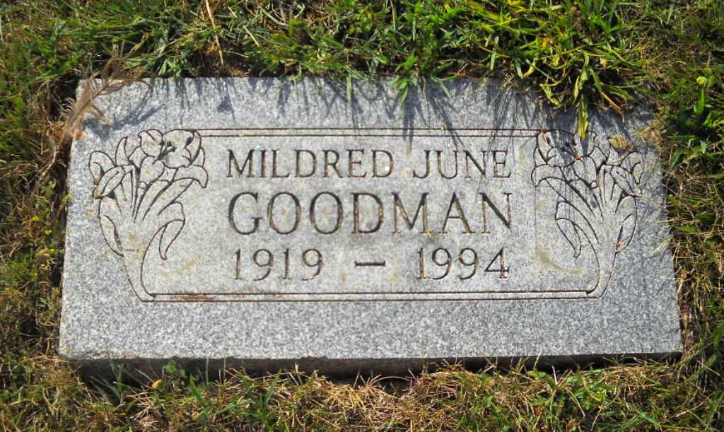 Mildred June Goodman
