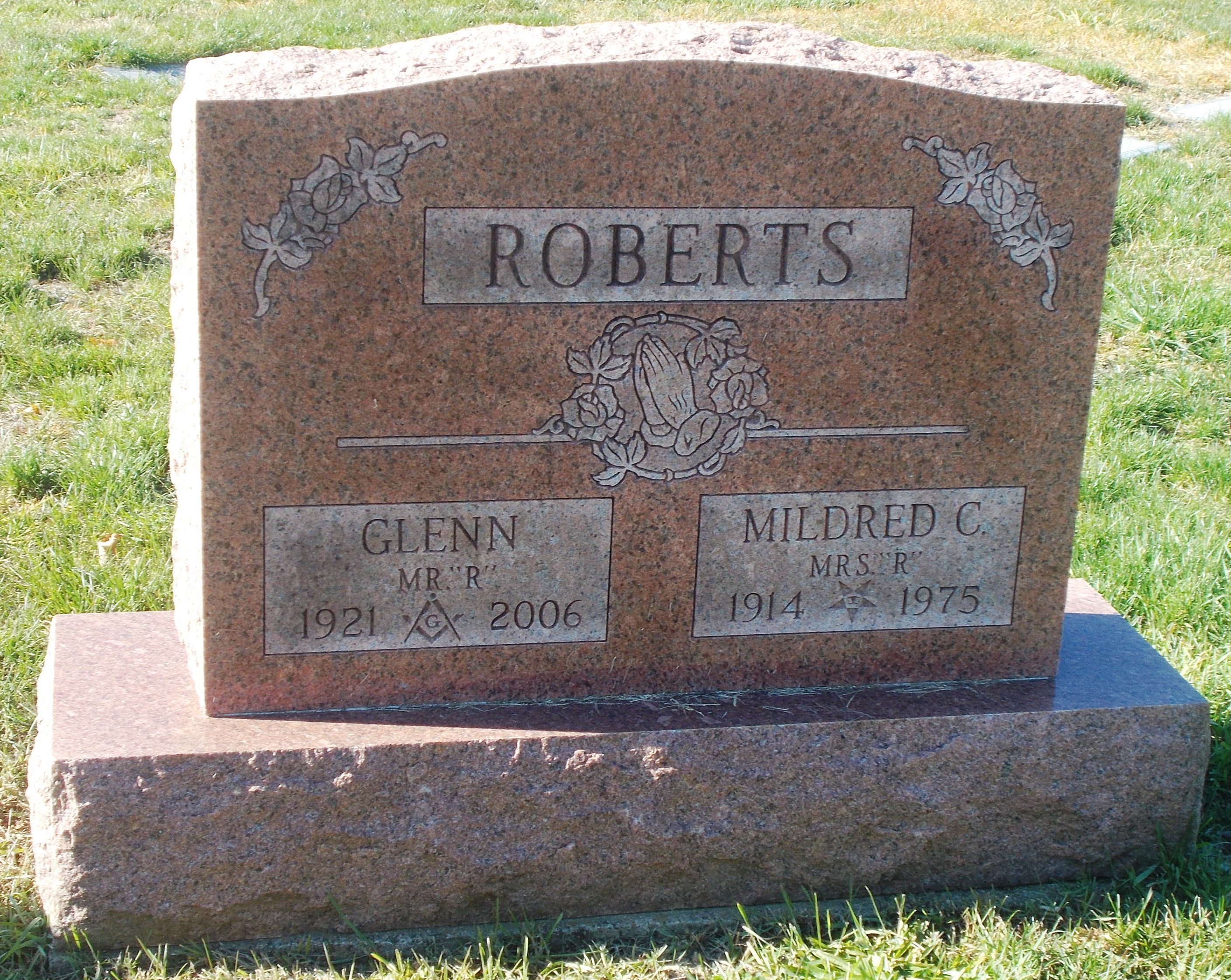 Mildred C Roberts