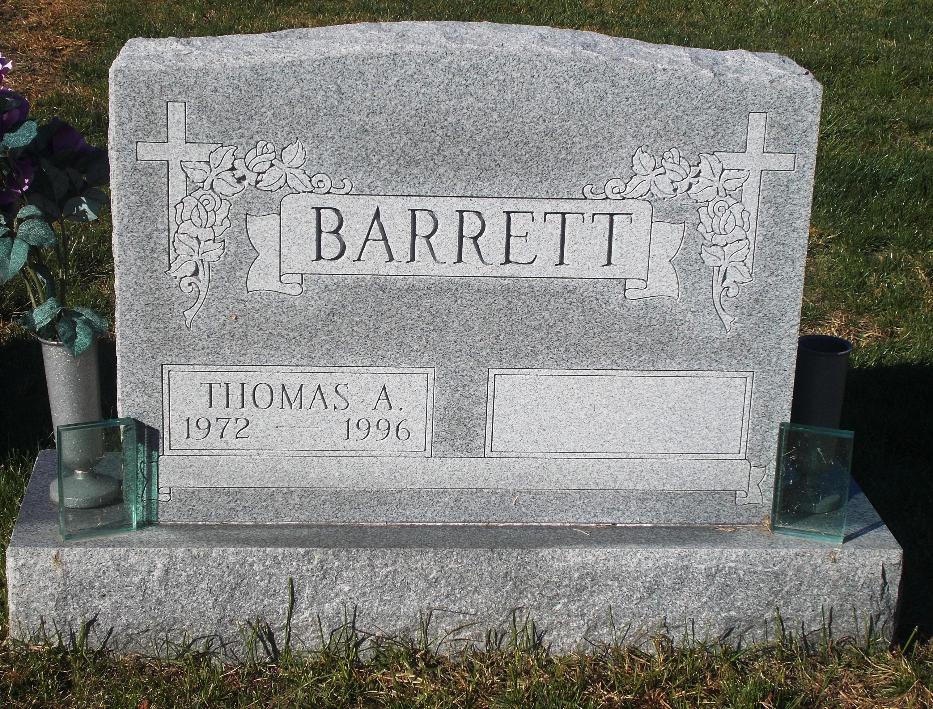 Thomas A Barrett