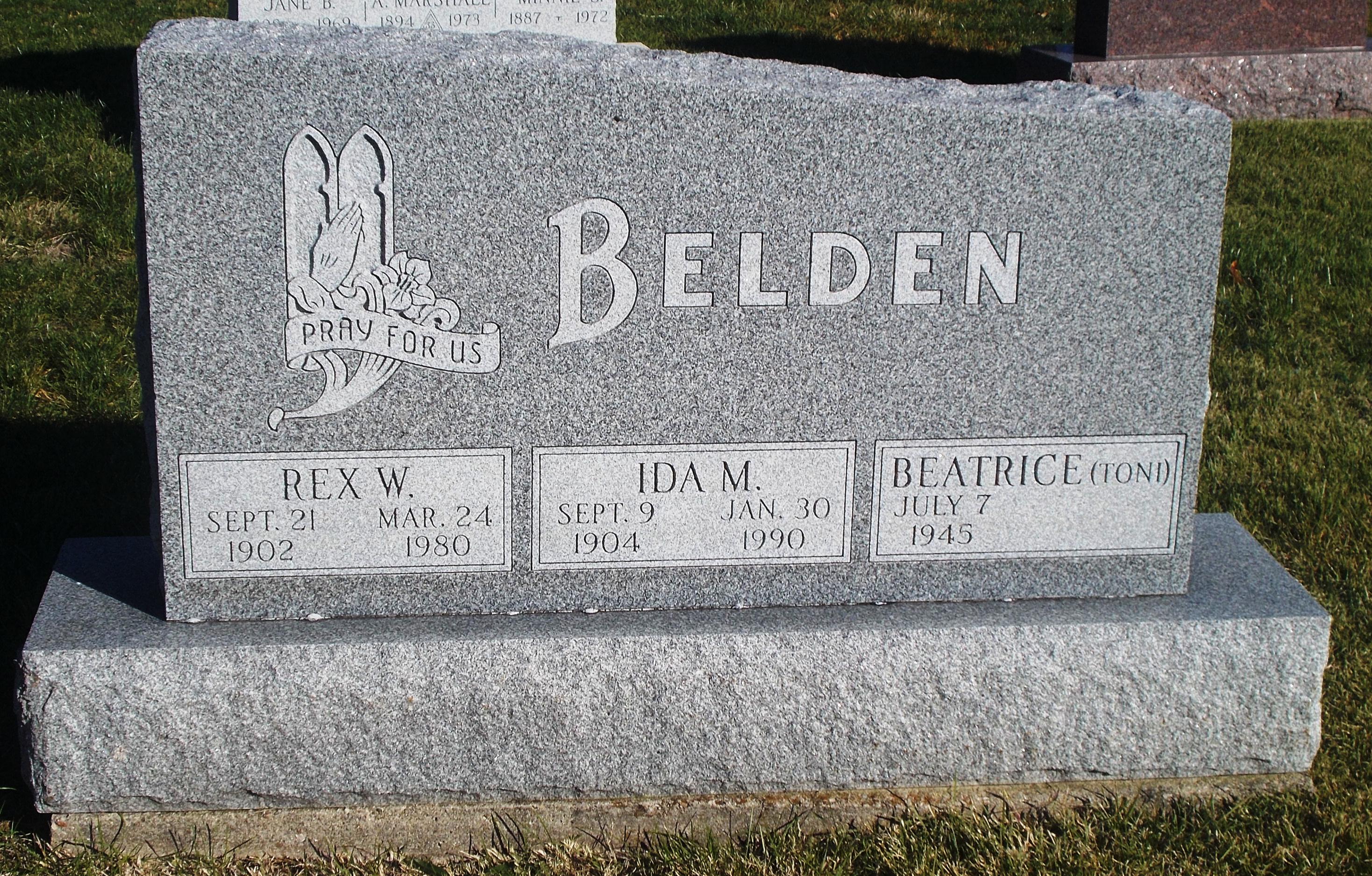 Rex W Belden