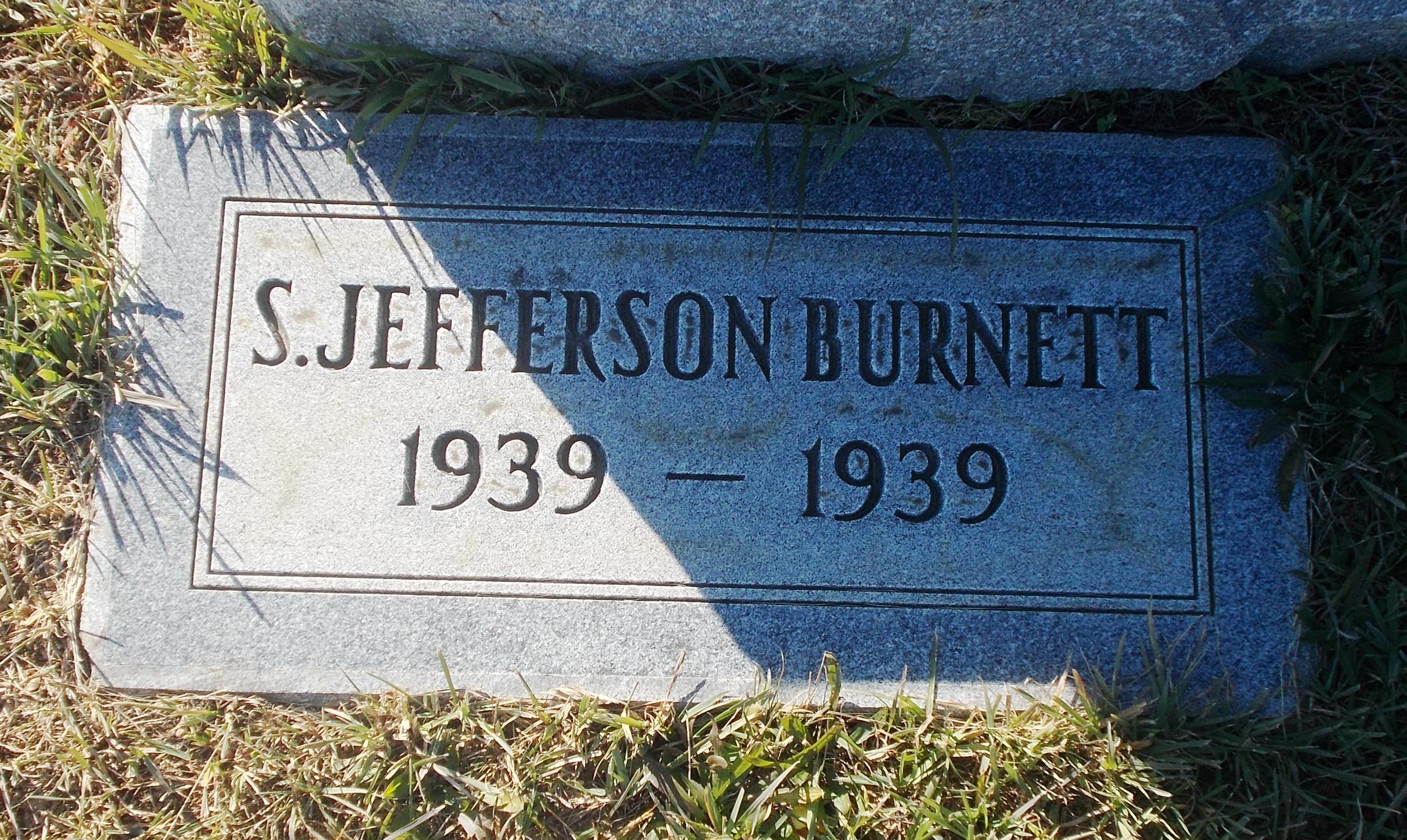 S Jefferson Burnett