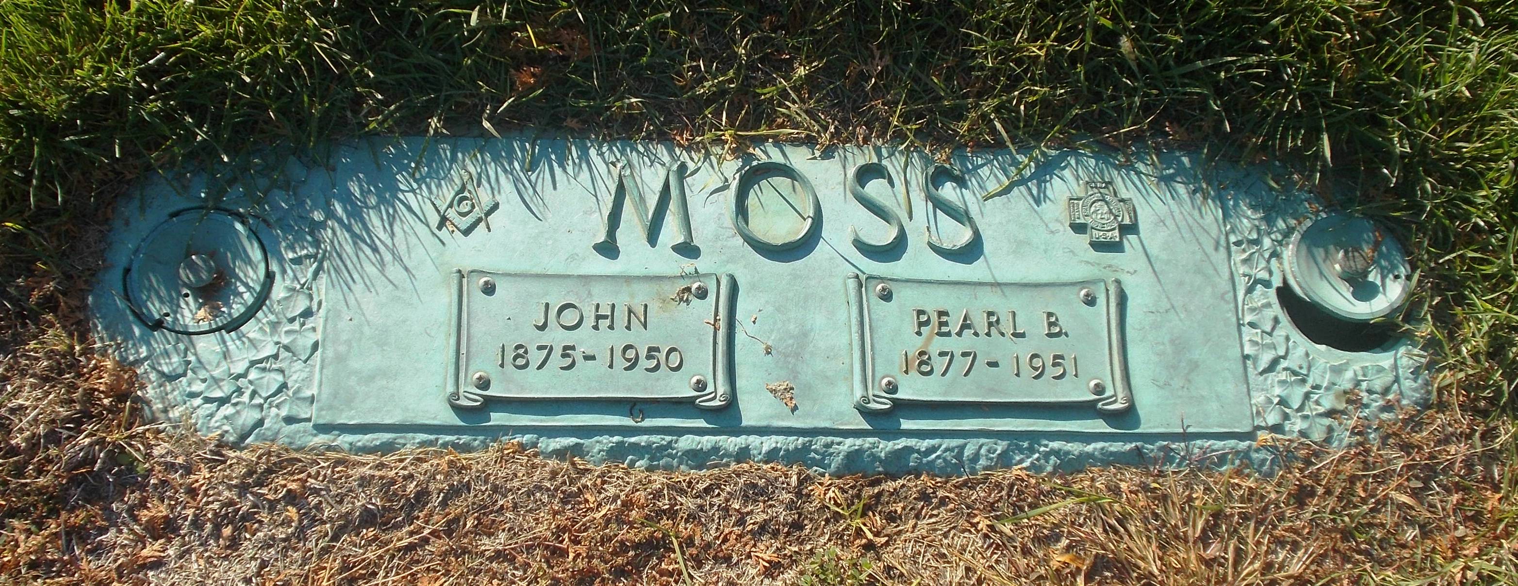 Pearl B Moss