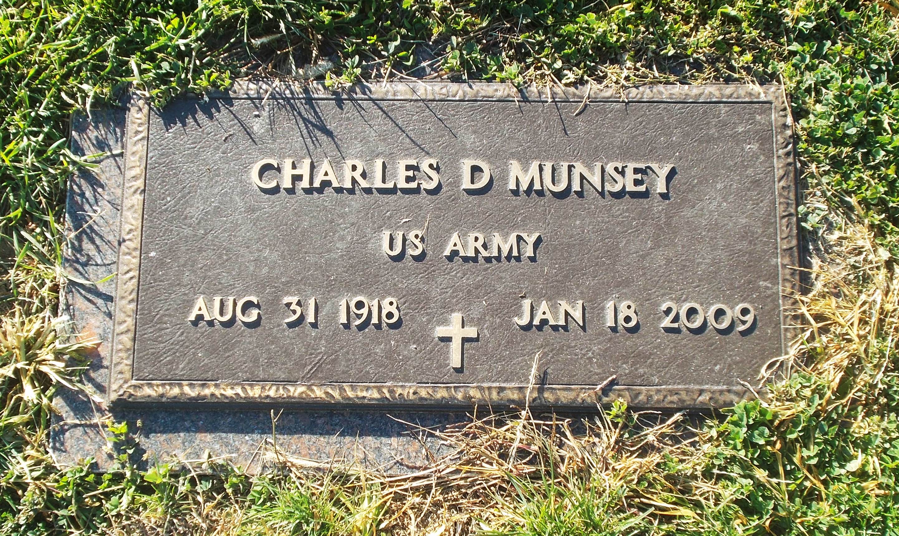 Charles D Munsey