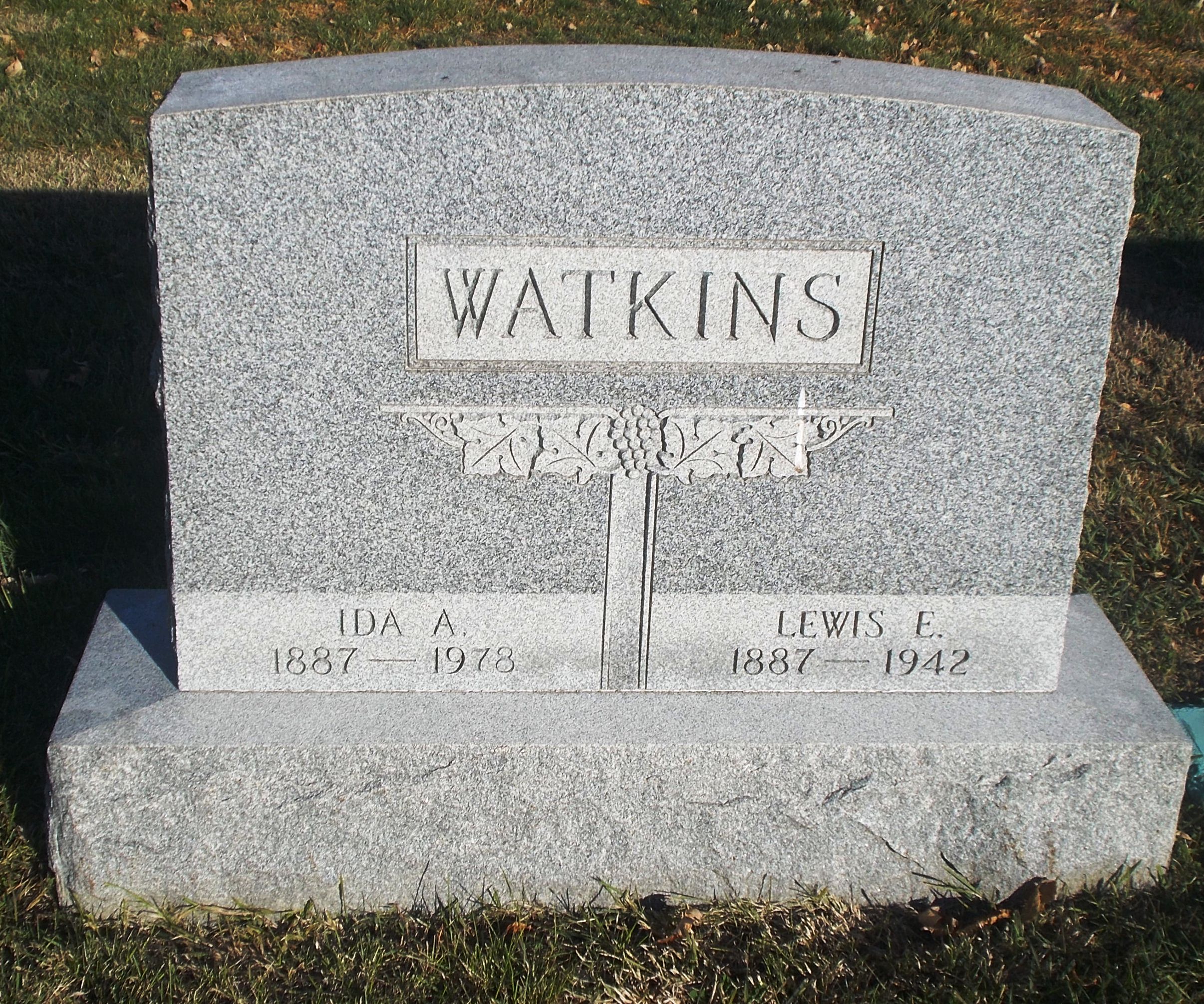 Lewis E Watkins
