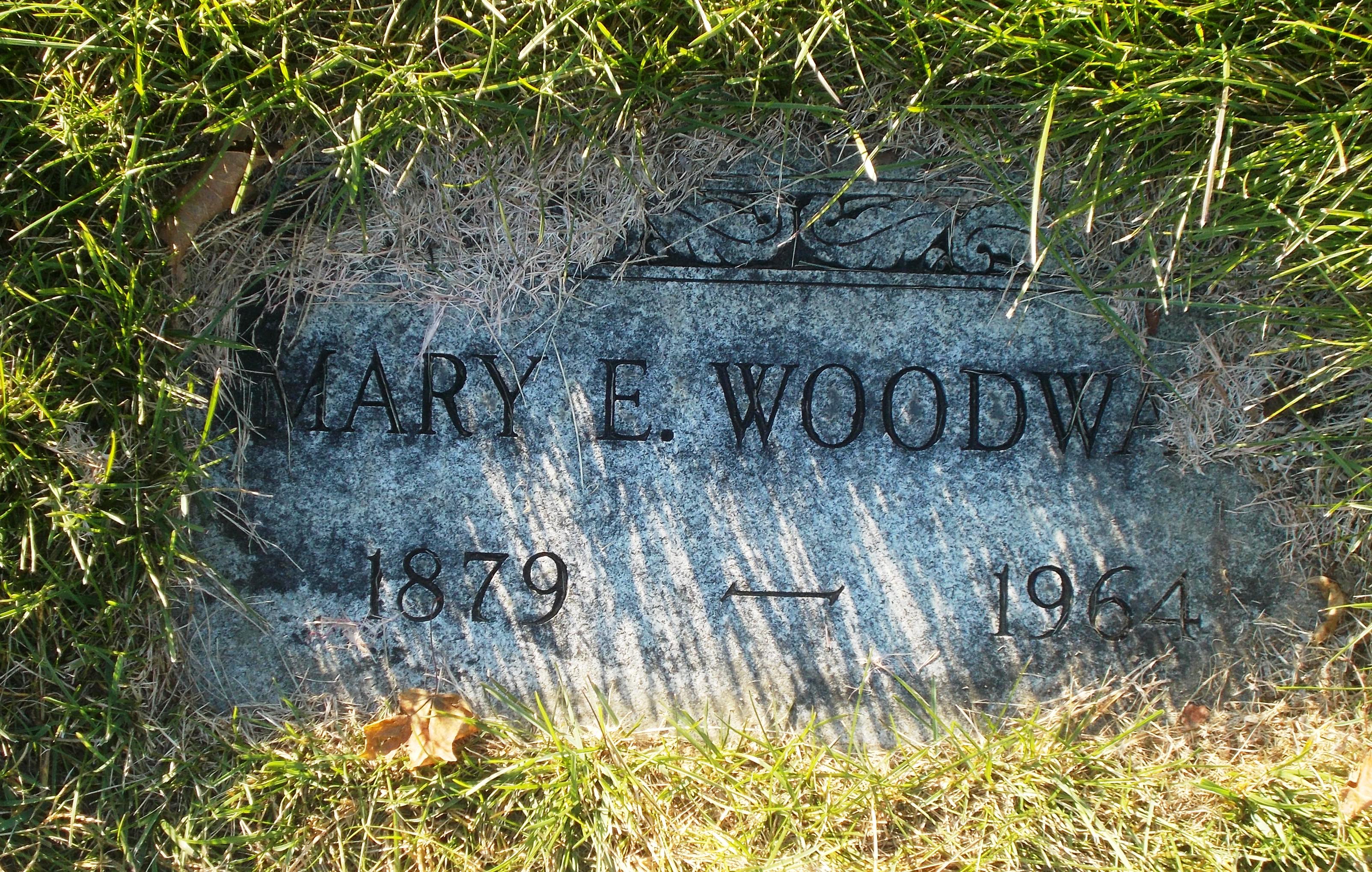 Mary E Woodward