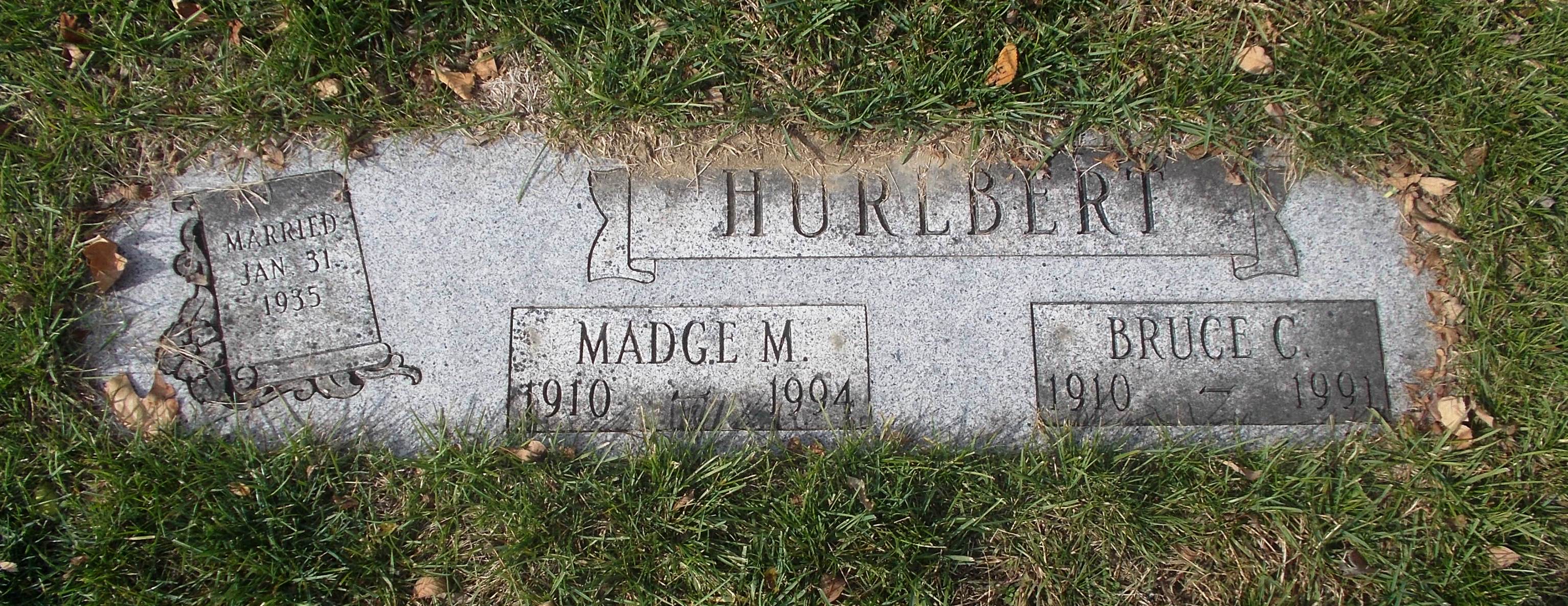 Madge M Hurlbert