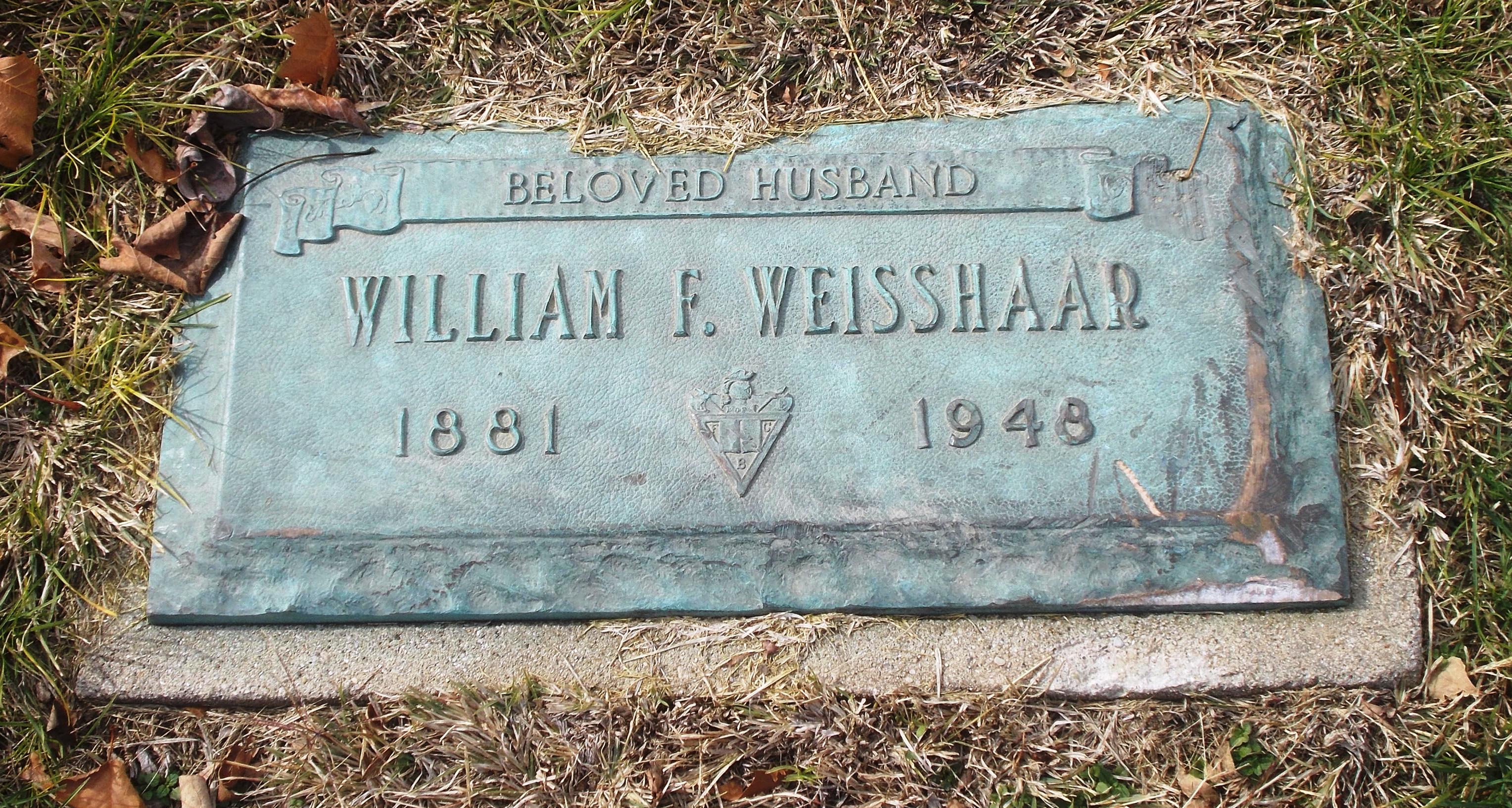 William F Weisshaar