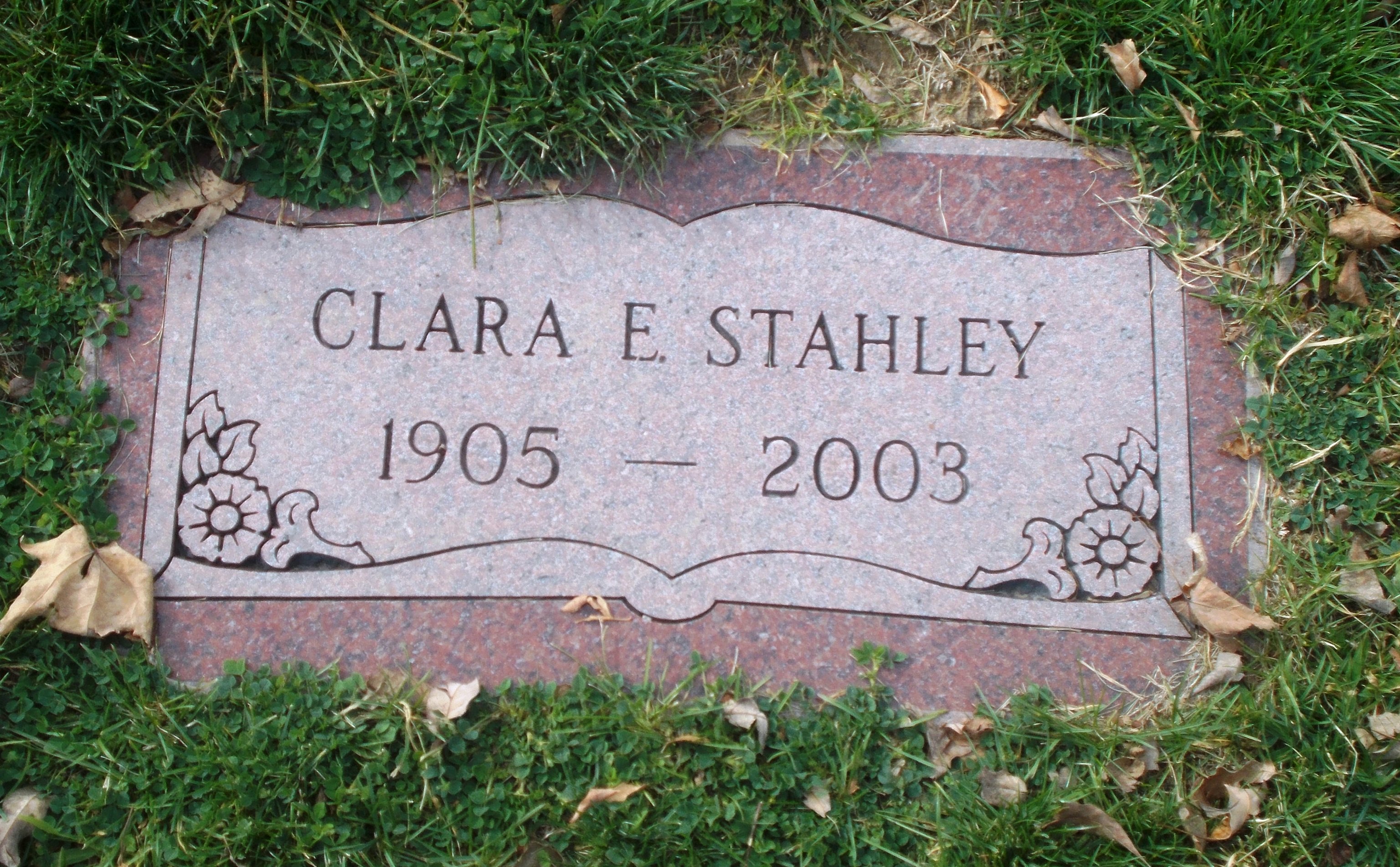Clara E Stahley