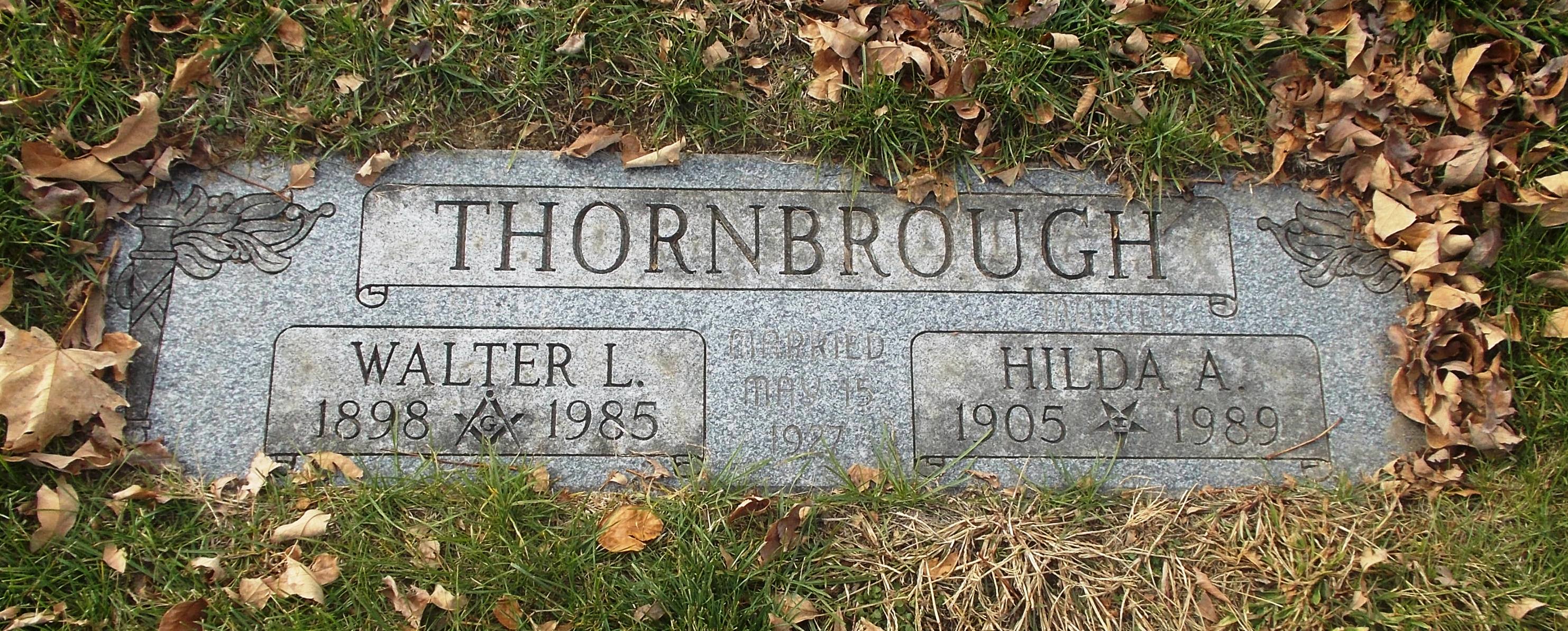 Hilda A Thornbrough