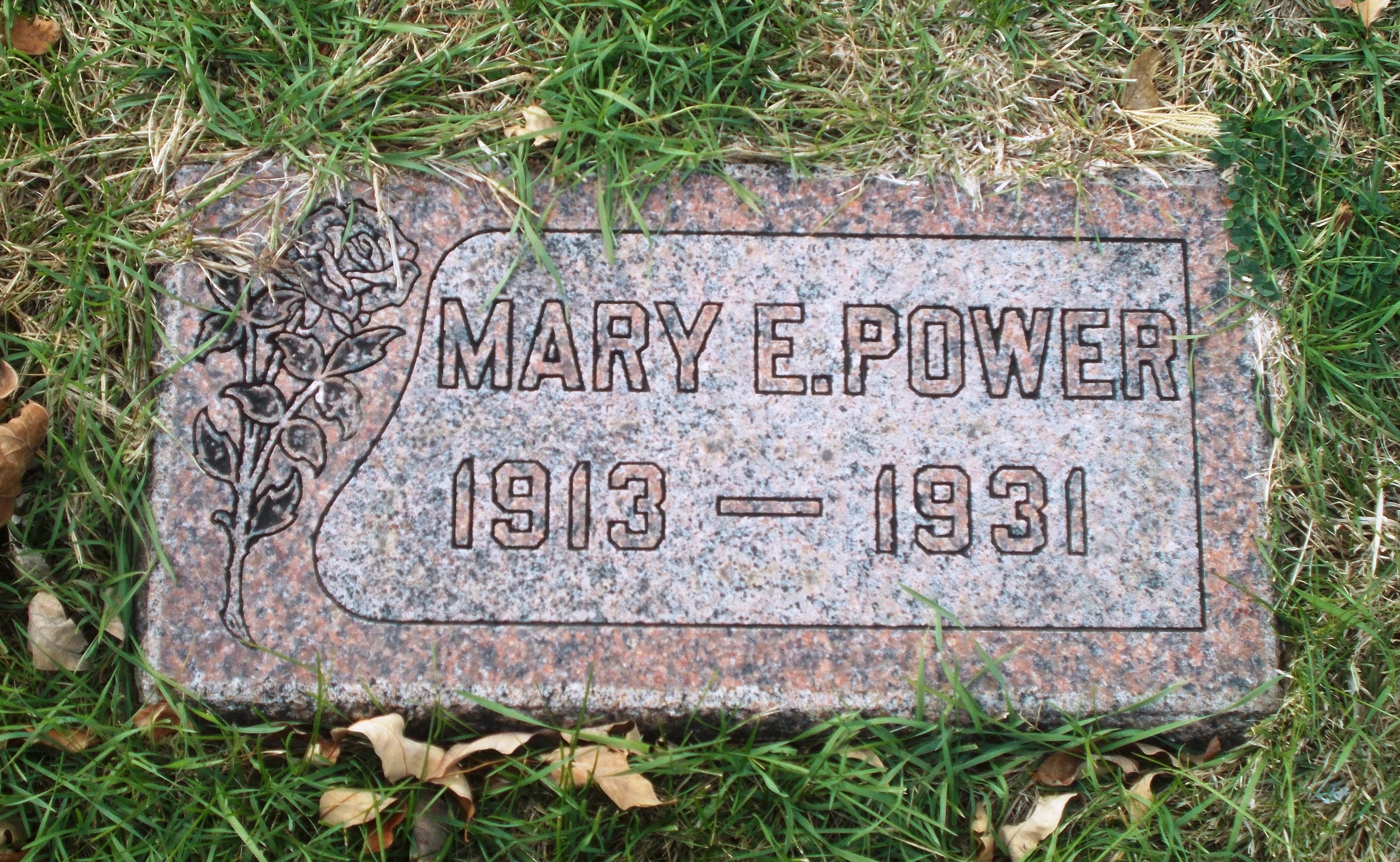 Mary E Power