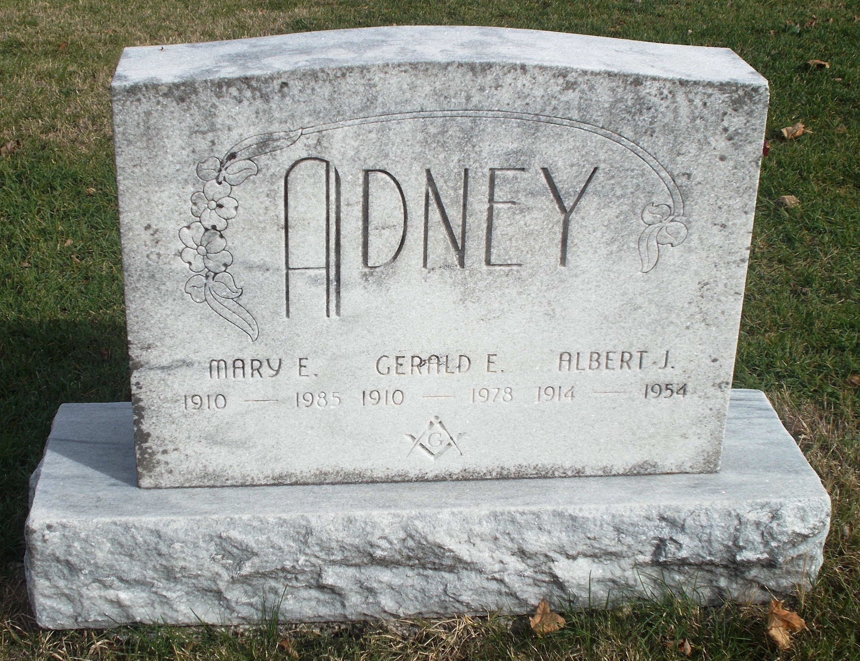 Gerald E Adney