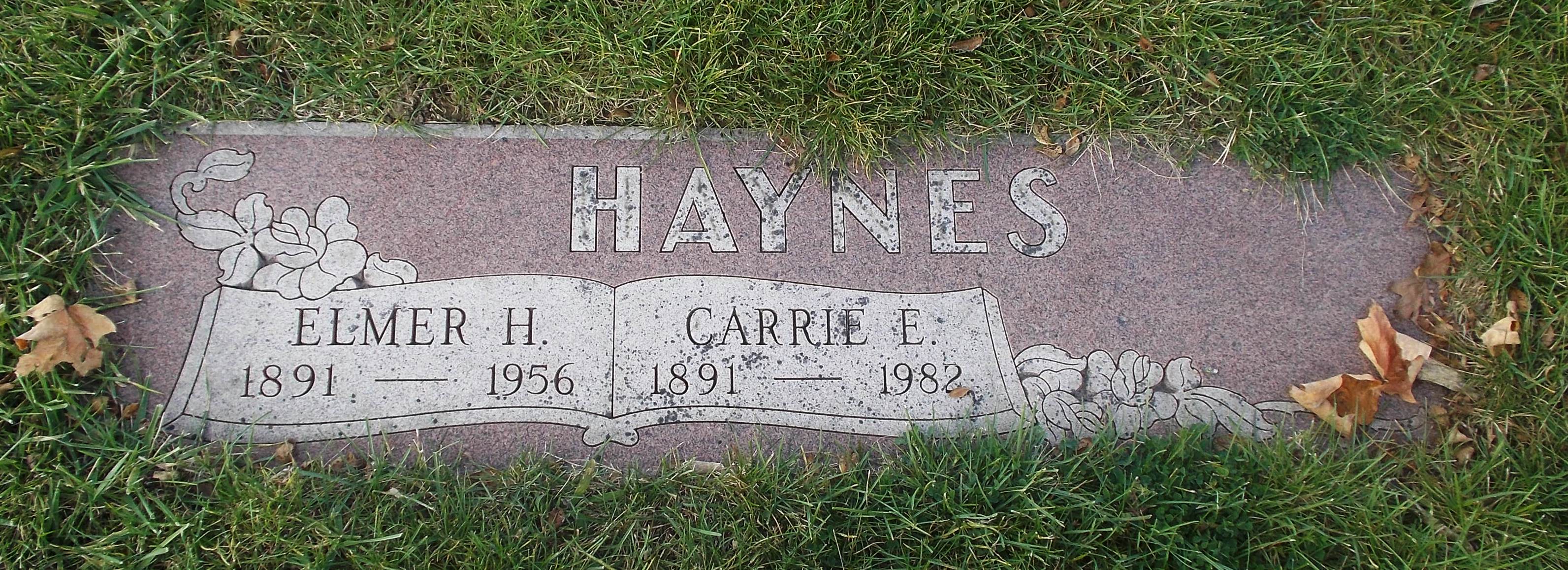 Elmer H Haynes