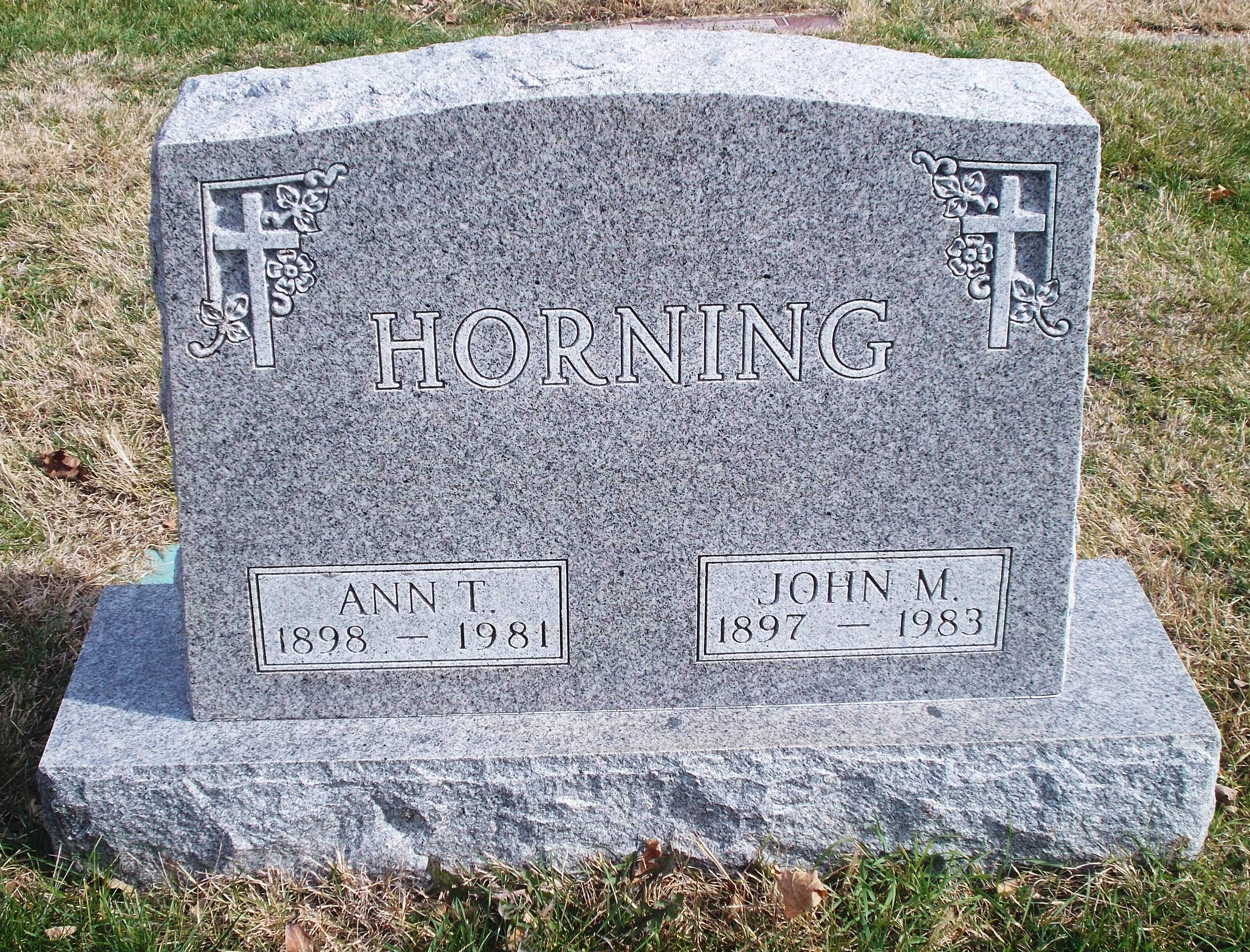 John M Horning