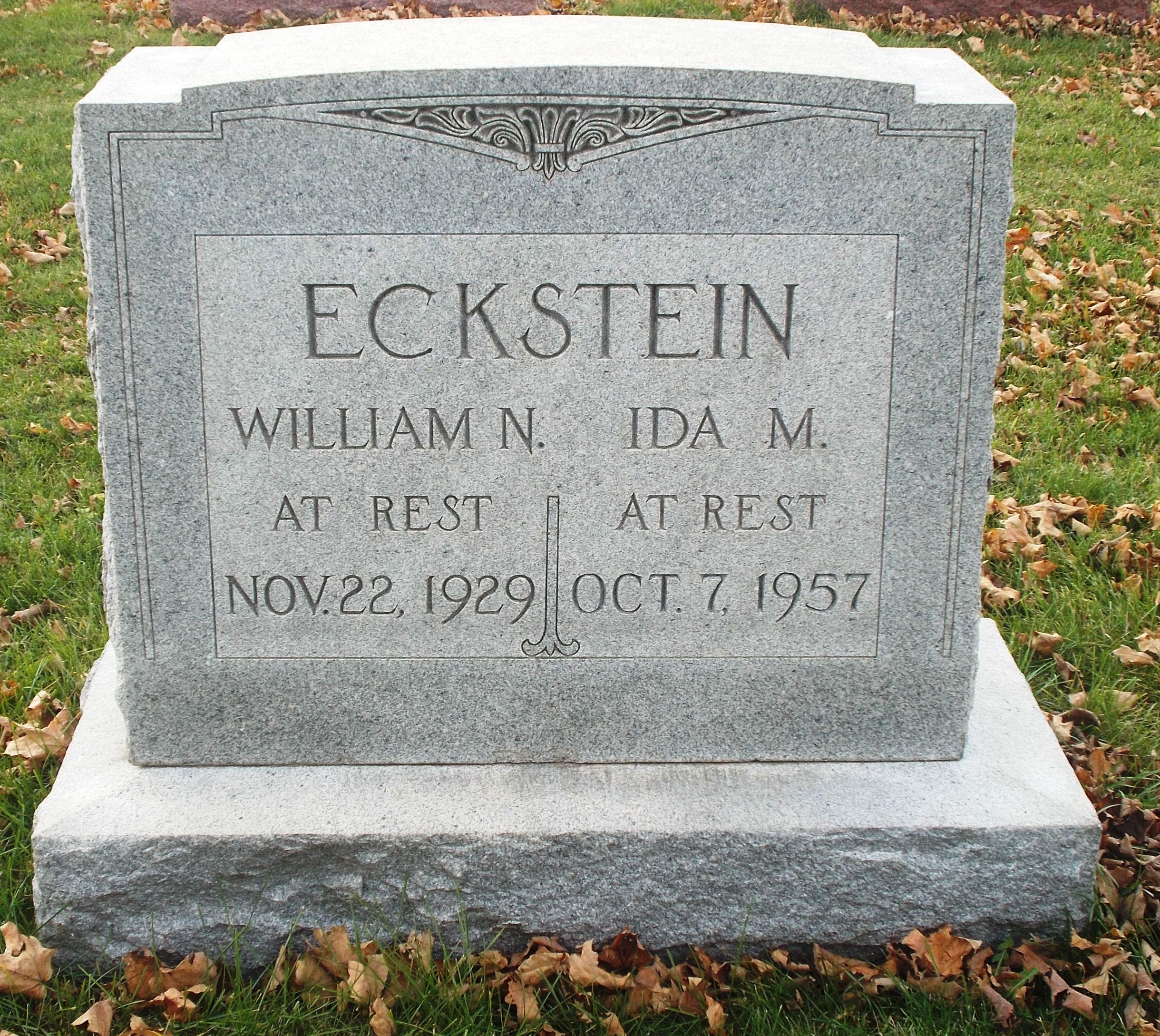 William N Eckstein