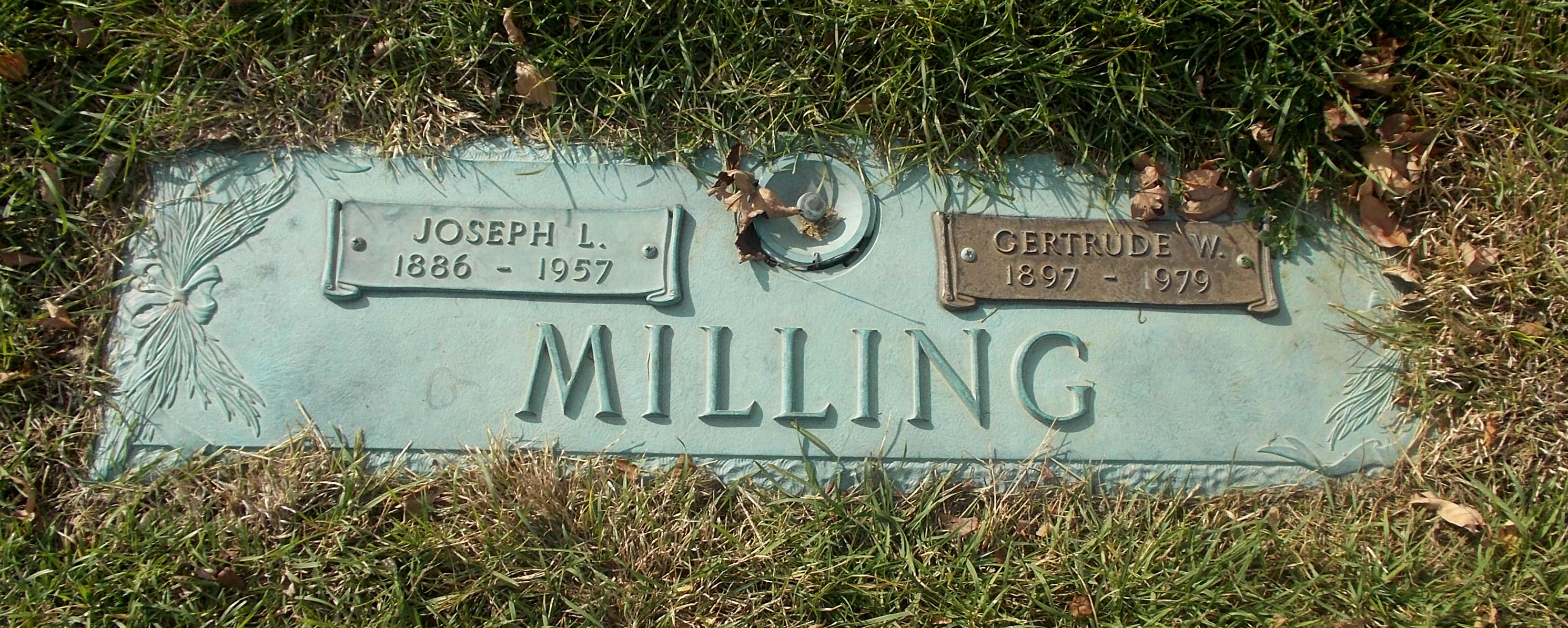 Gertrude W Milling