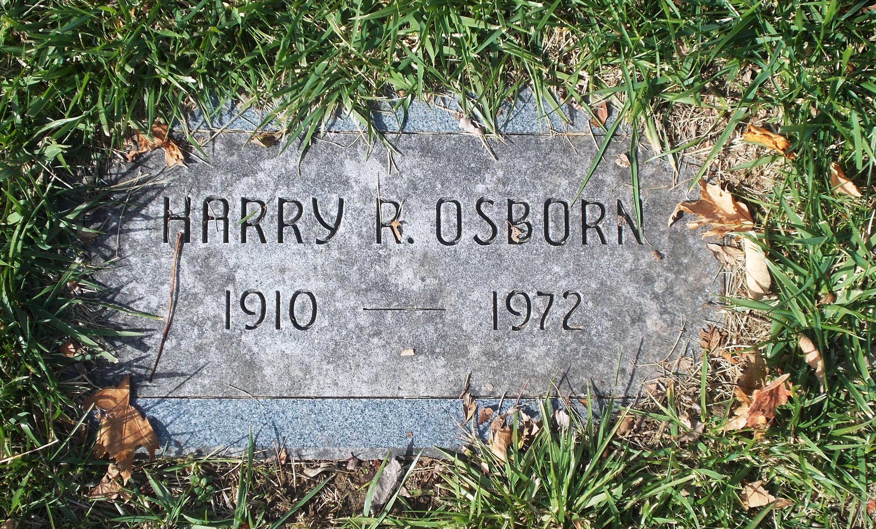 Harry R Osborn