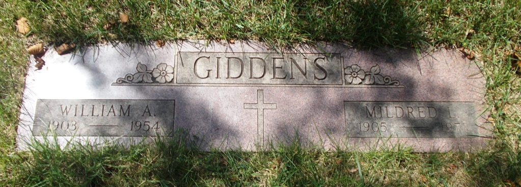 Mildred L Giddens