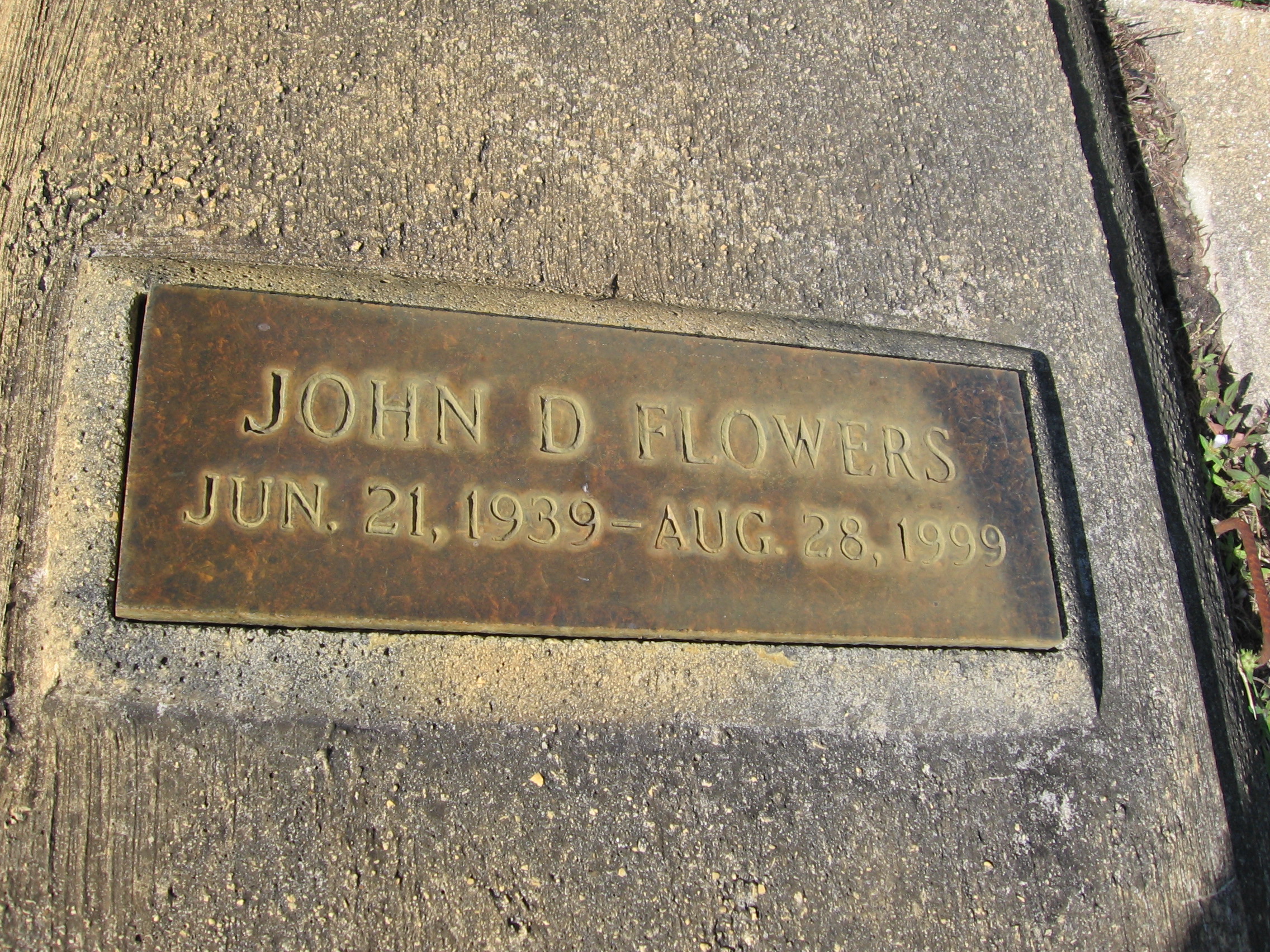 John D Flowers