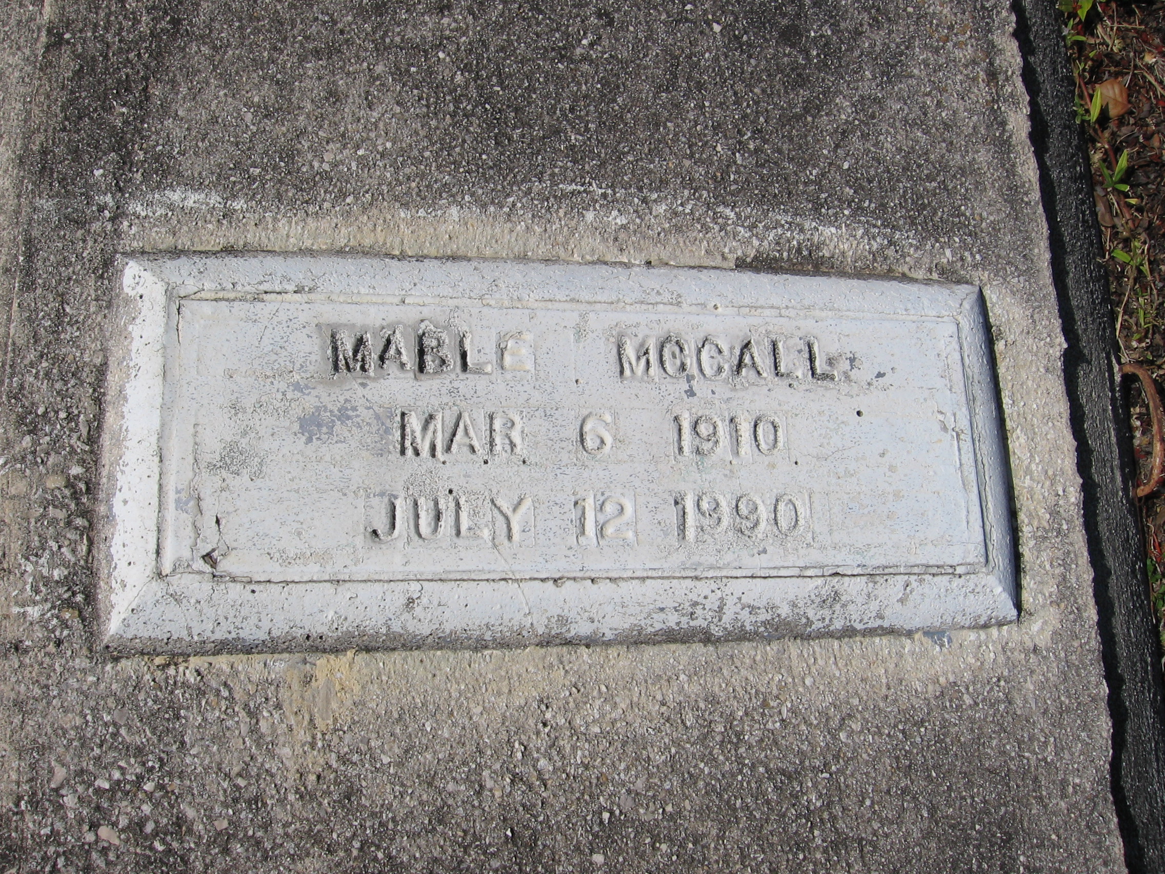 Mable McCall