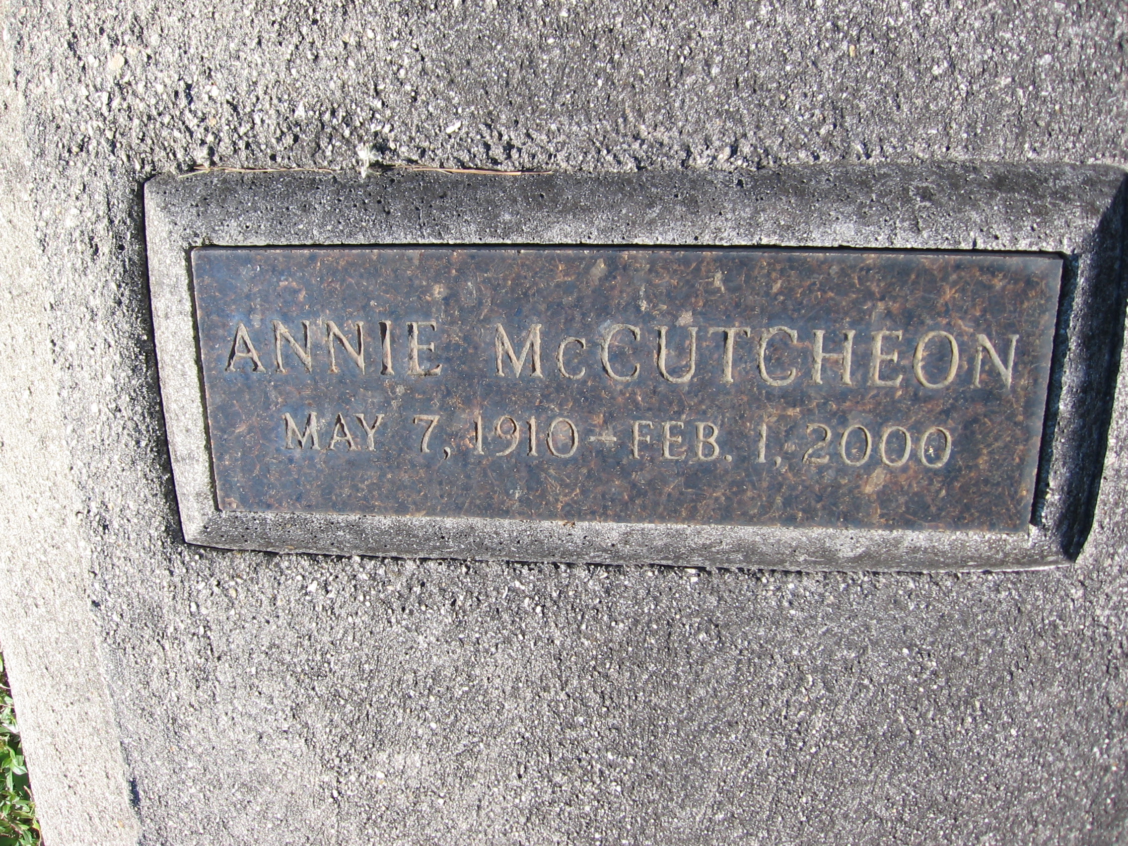 Annie McCutcheon