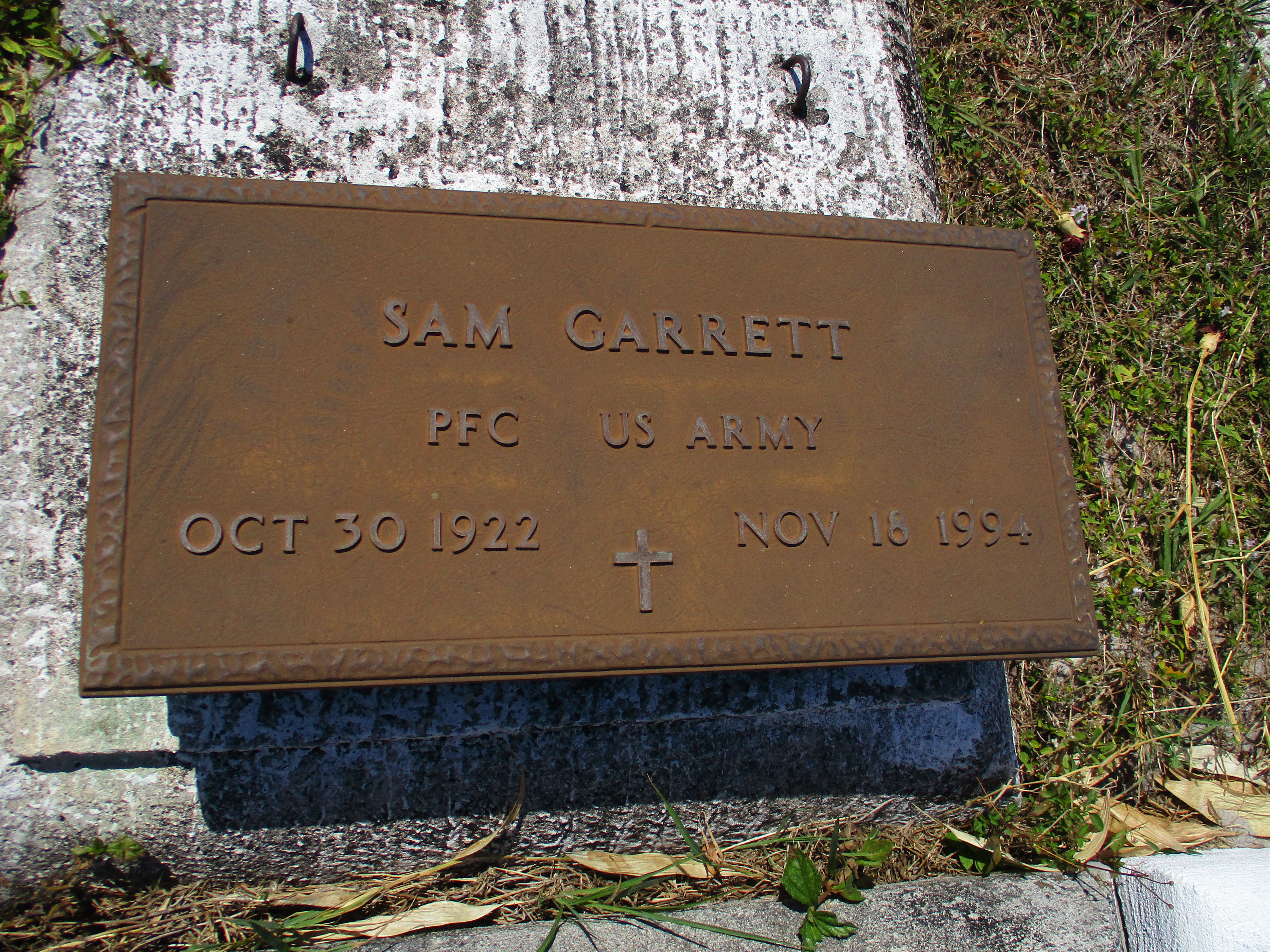 PFC Sam Garrett