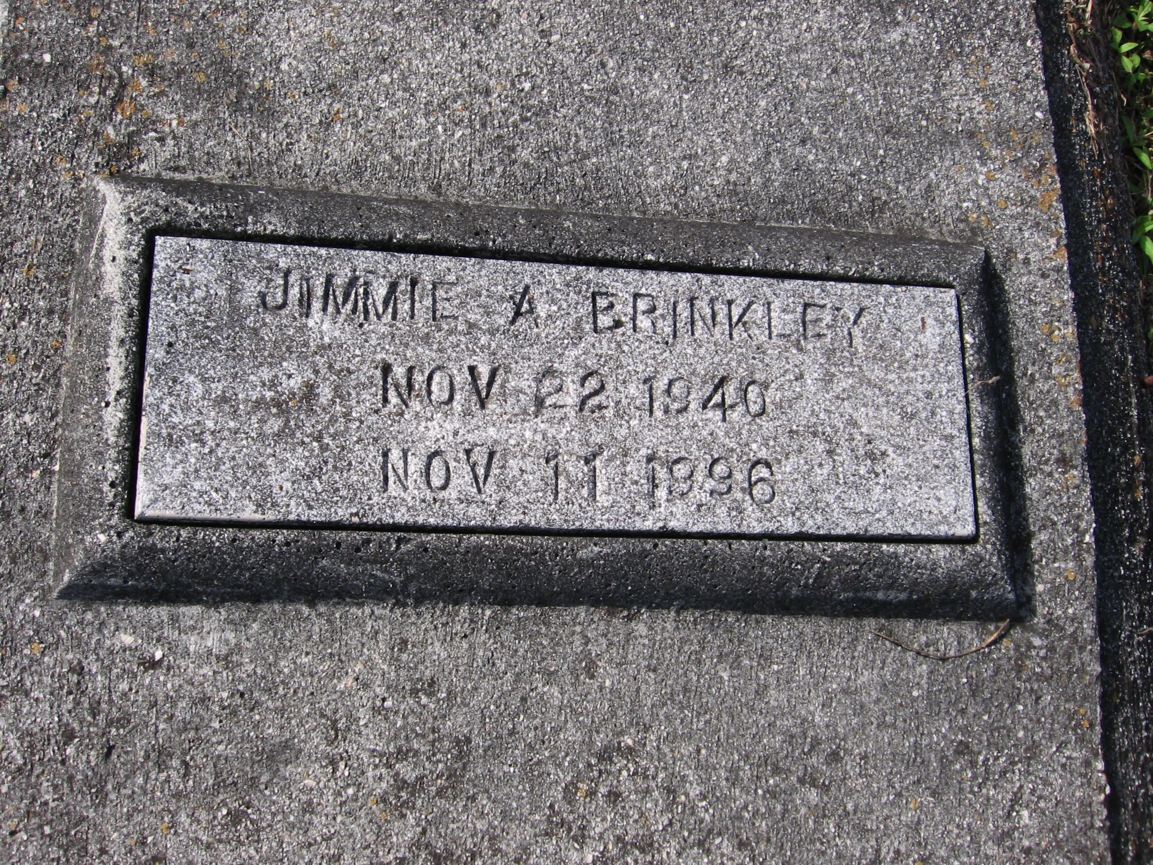Jimmie A Brinkley