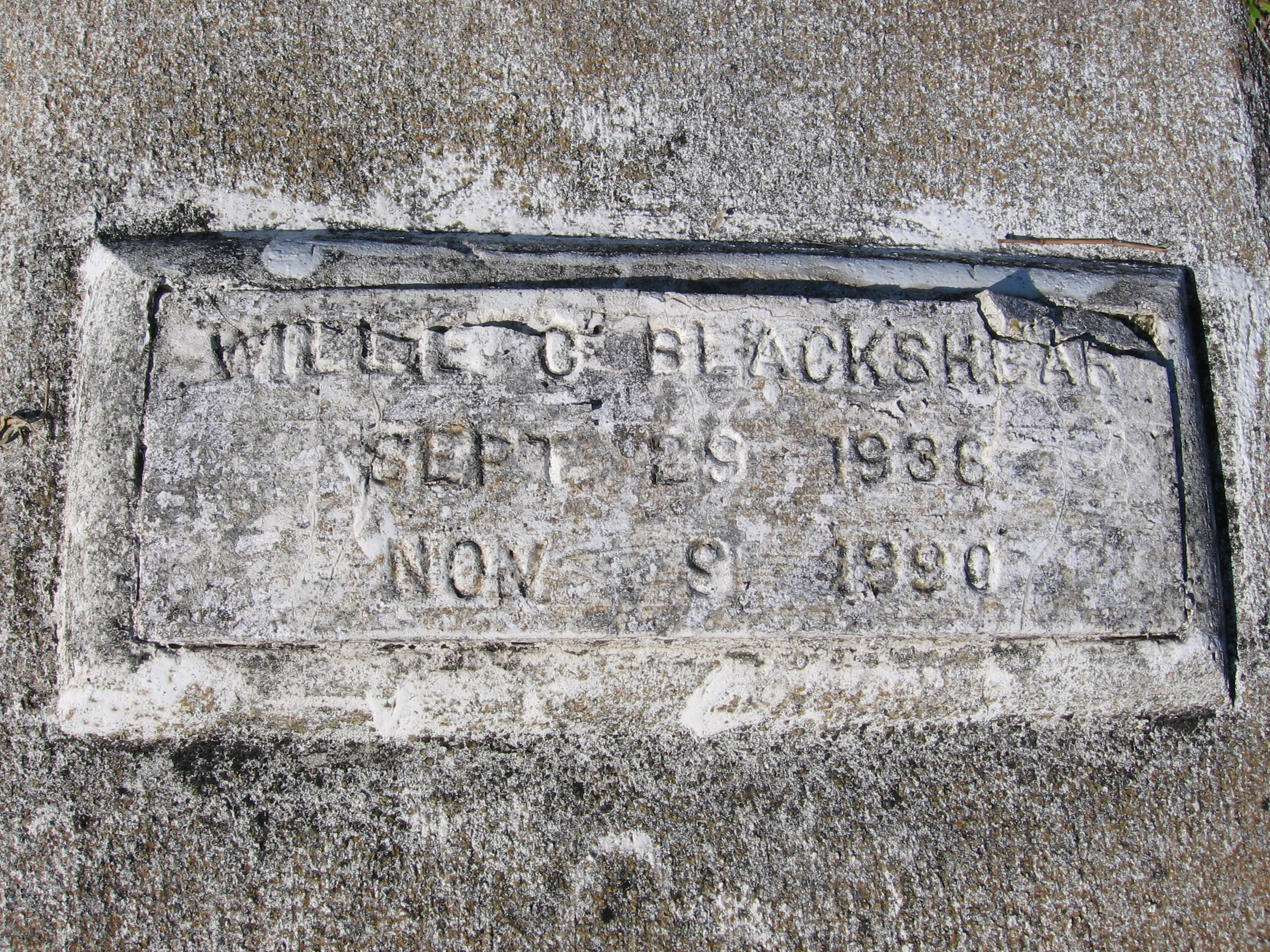 Willie C Blackshear