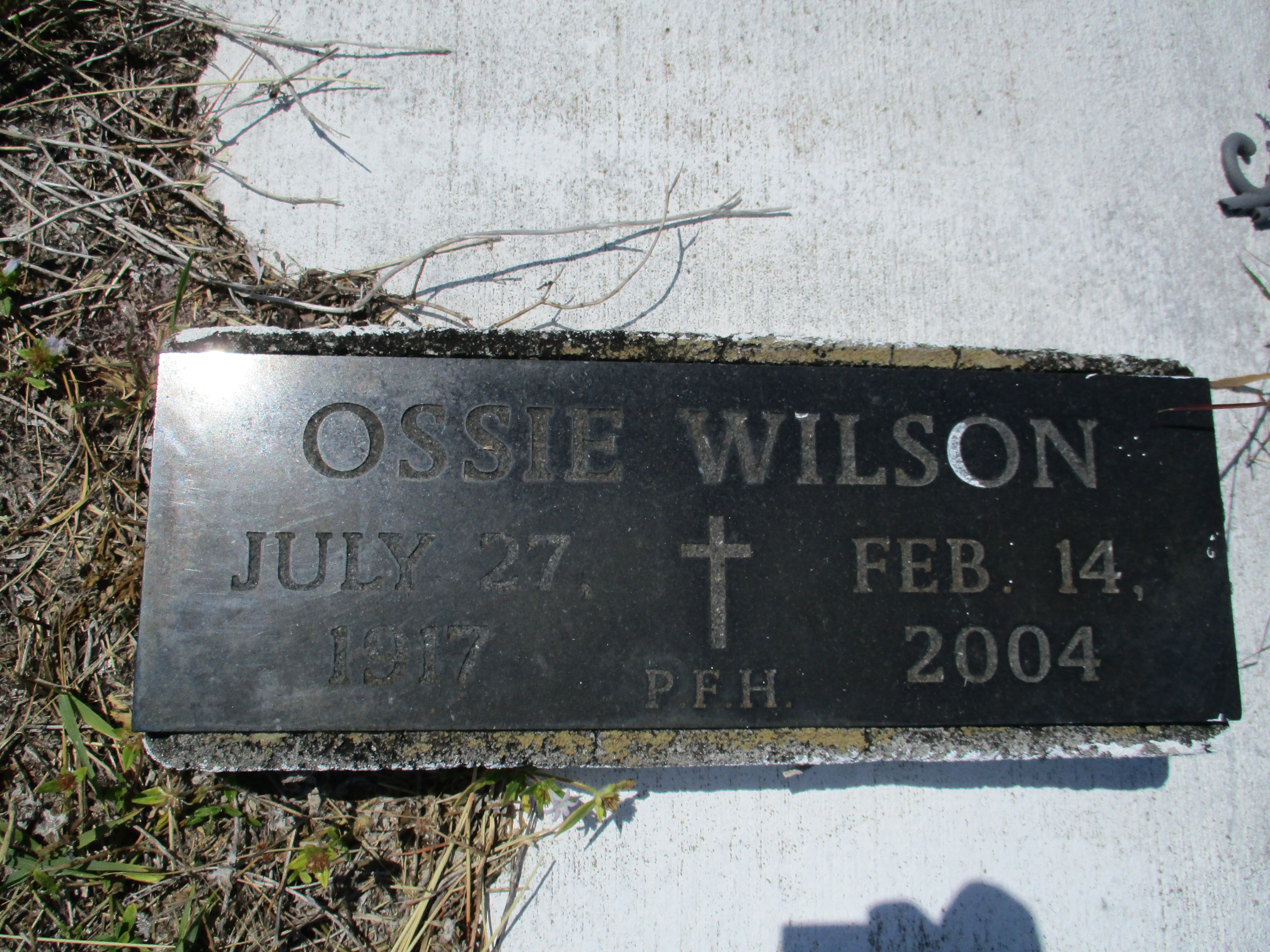Ossie Wilson