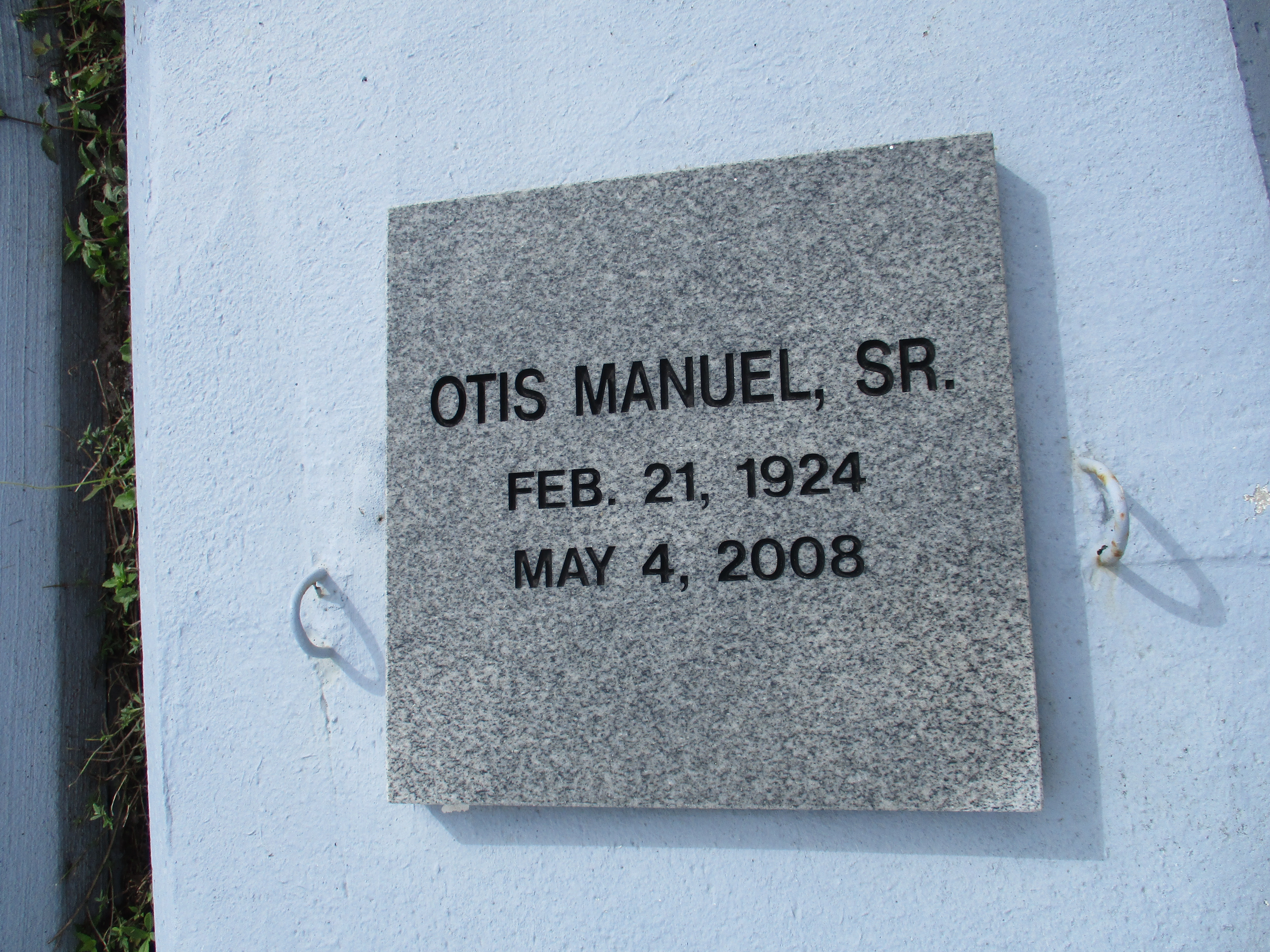 Otis Manuel, Sr