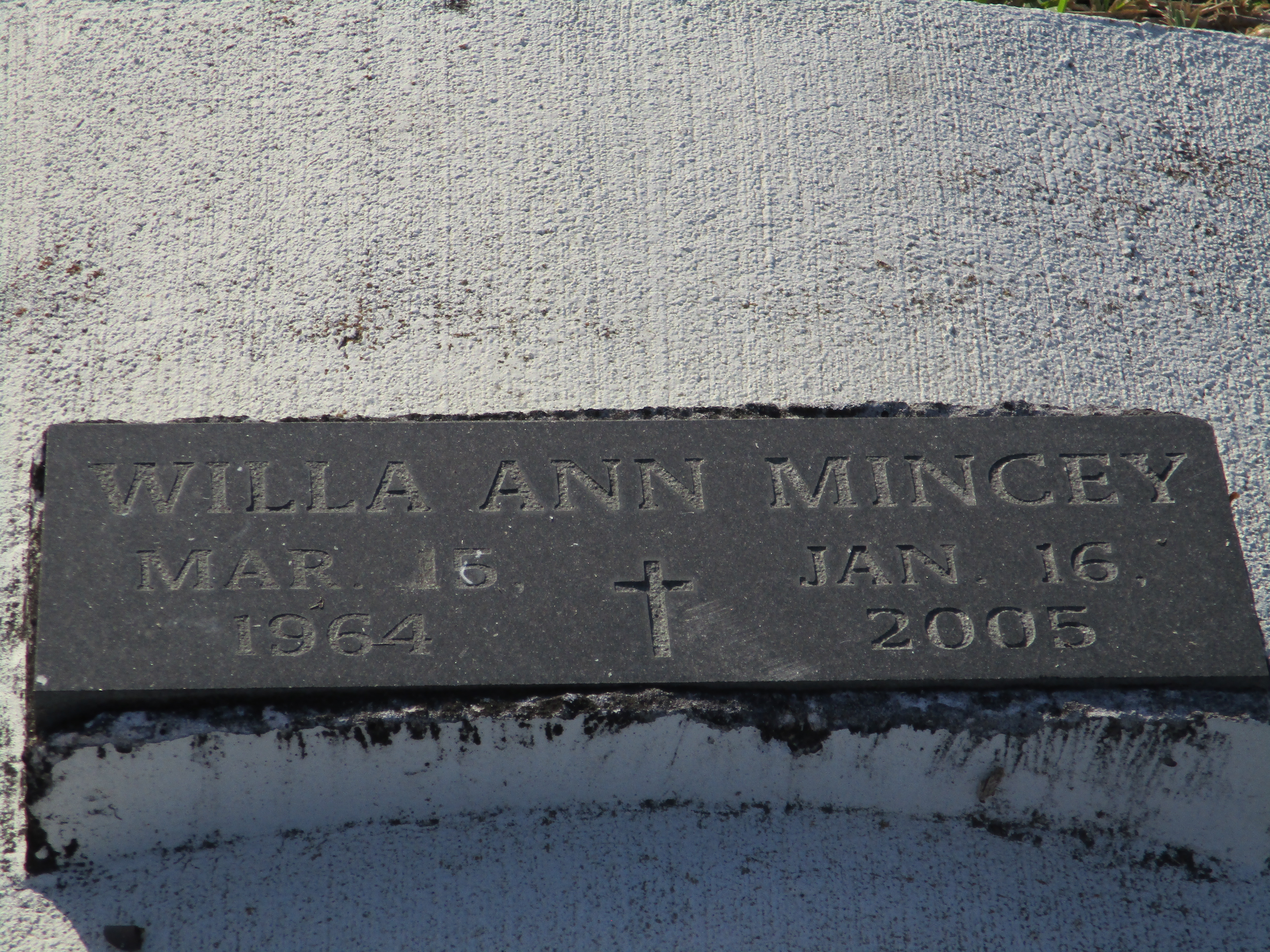 Willa Ann Mincey