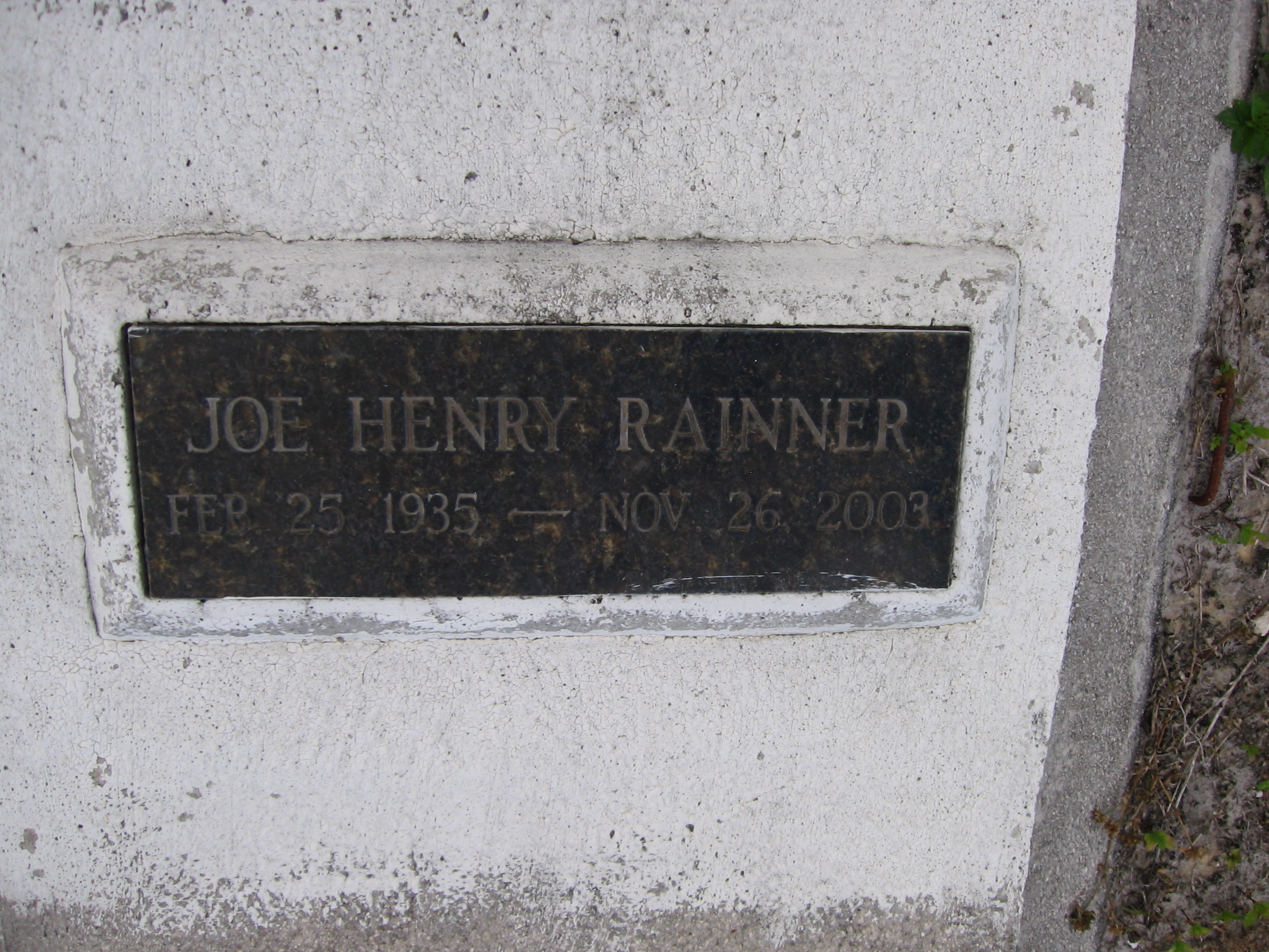 Joe Henry Rainner