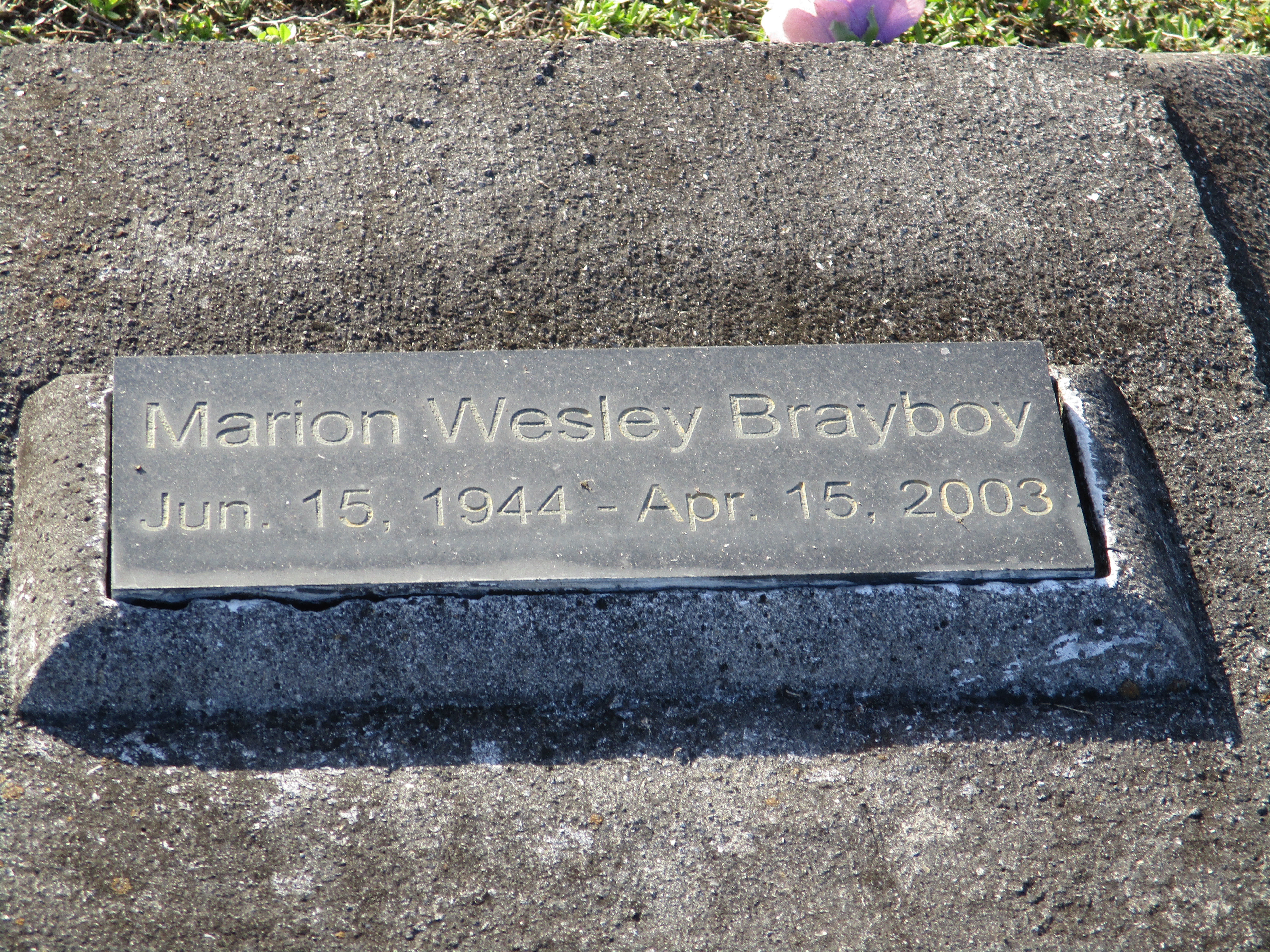 Marion Wesley Brayboy