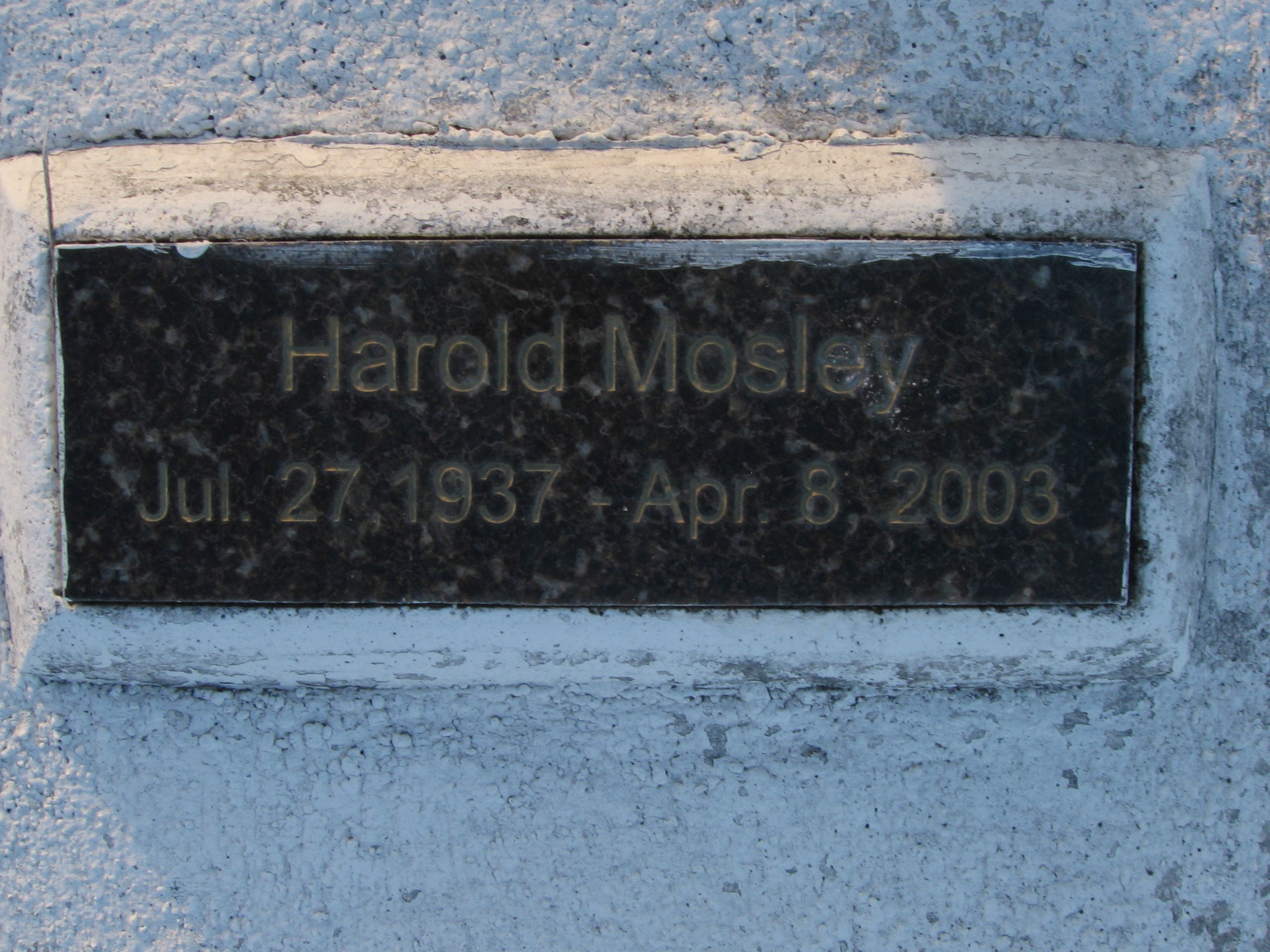 Harold Mosley