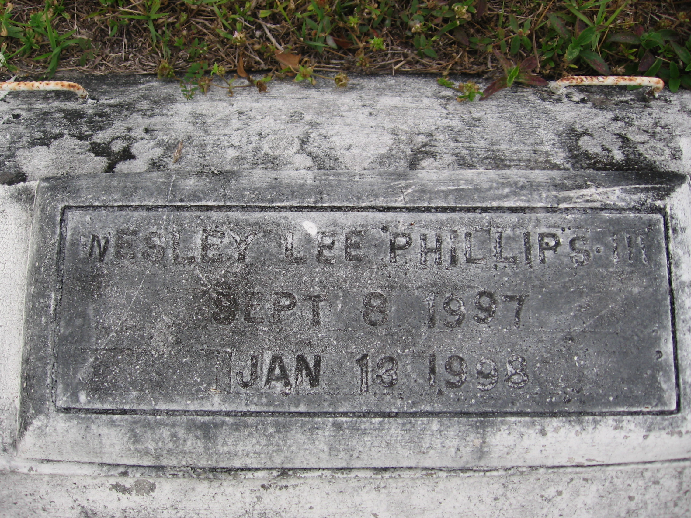 Wesley Lee Phillips, III
