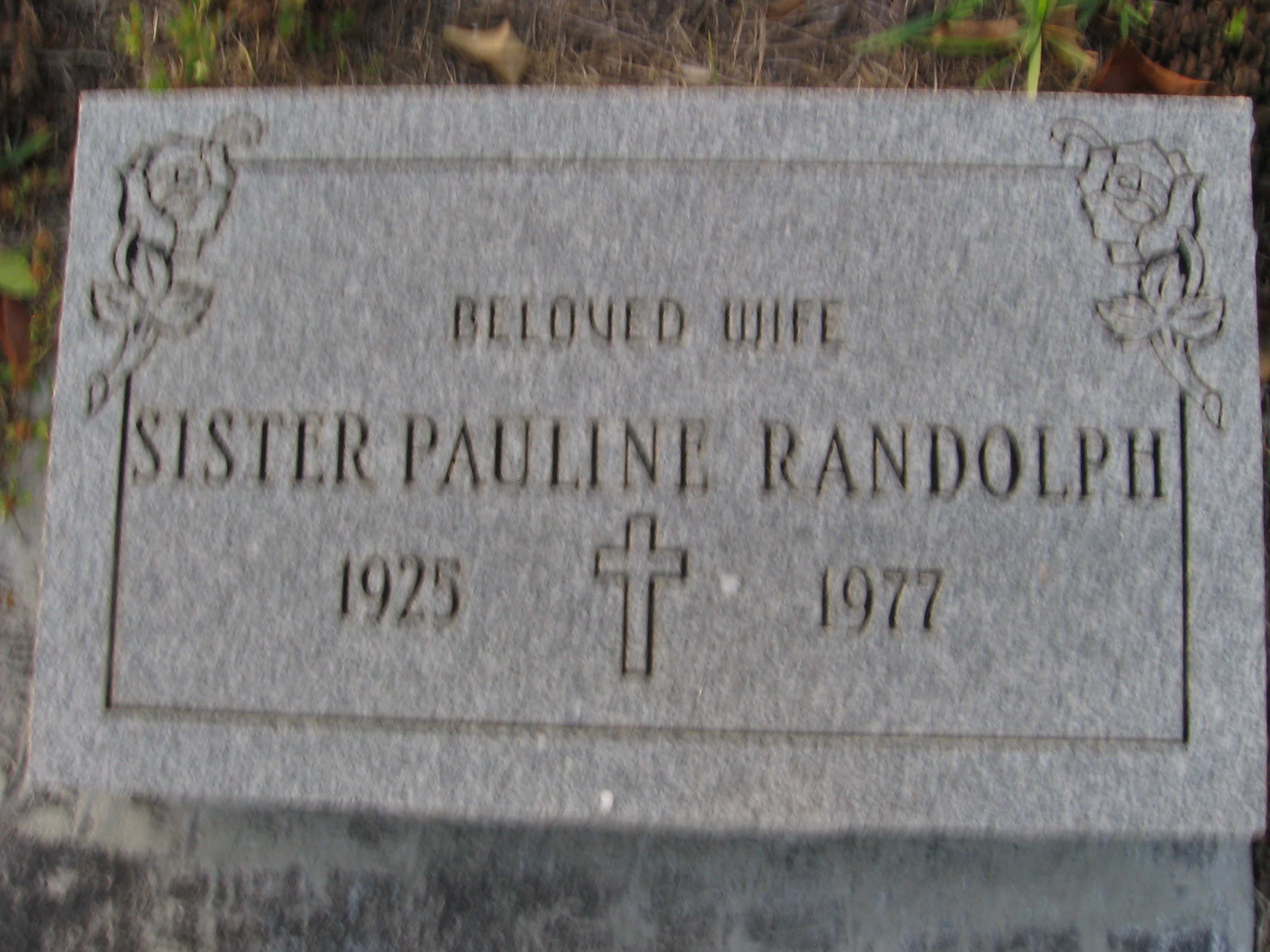 Sister Pauline Randolph