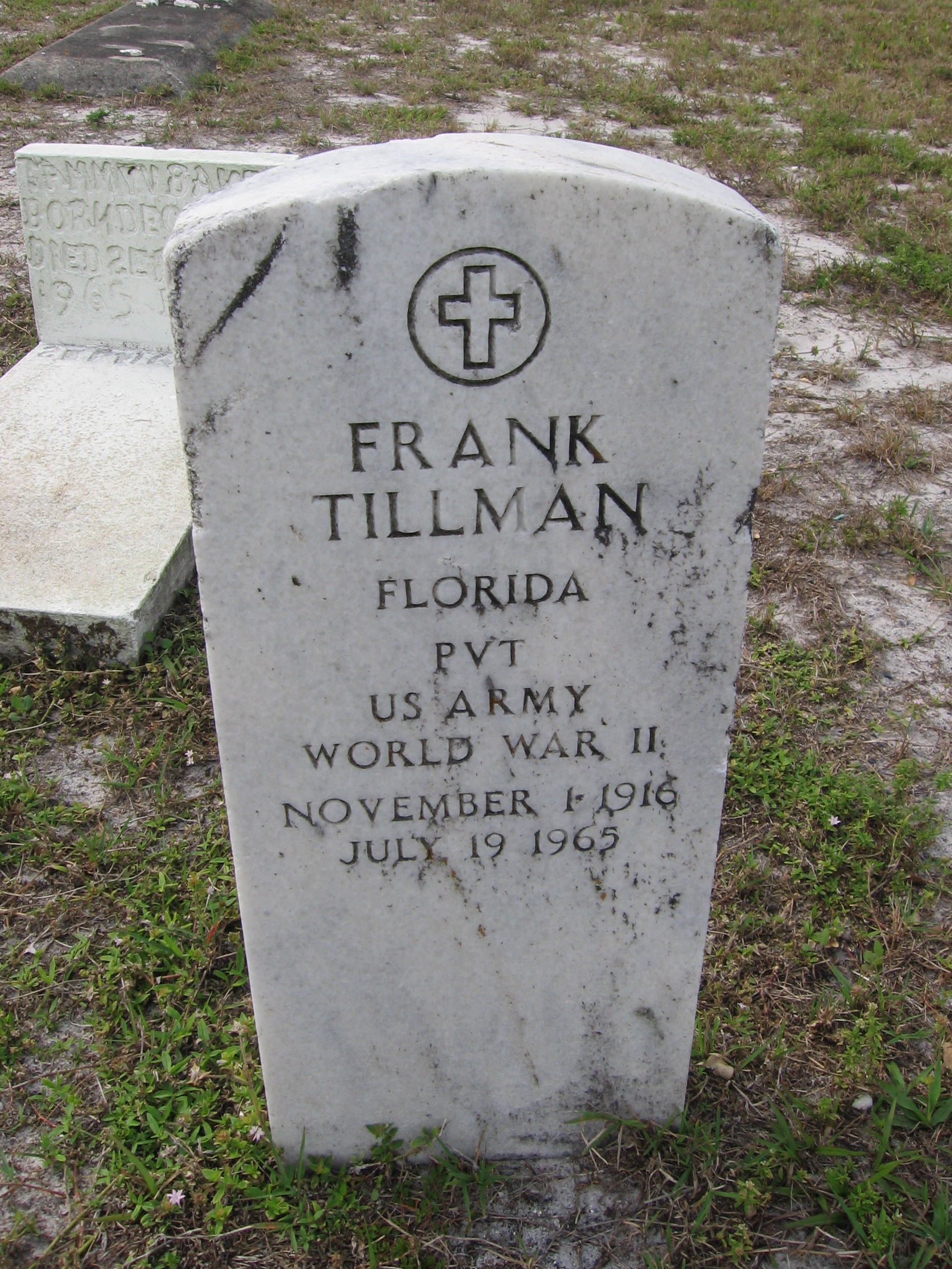 Pvt Frank Tillman