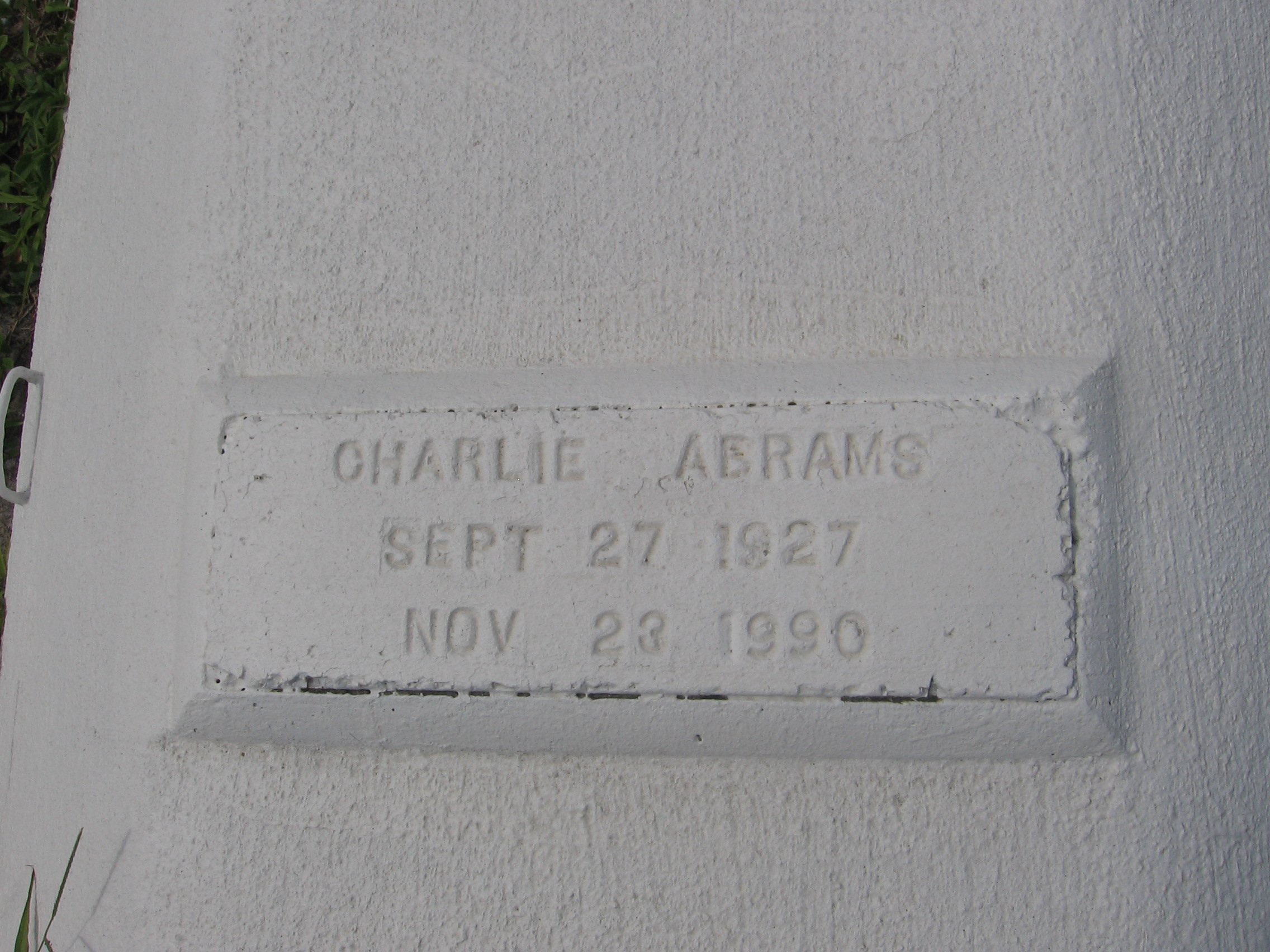 Charlie W Abrams