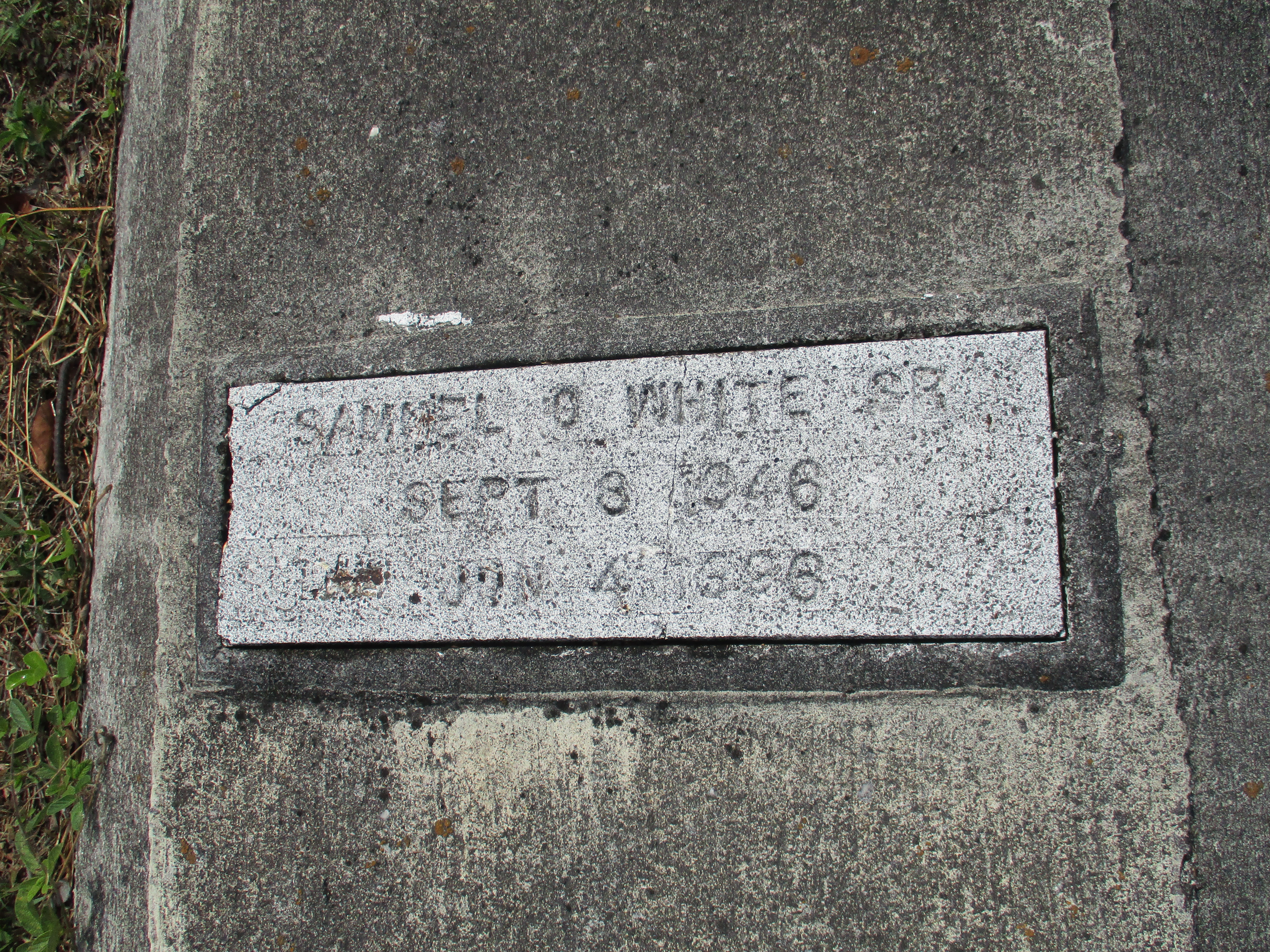 Samuel S White, Sr