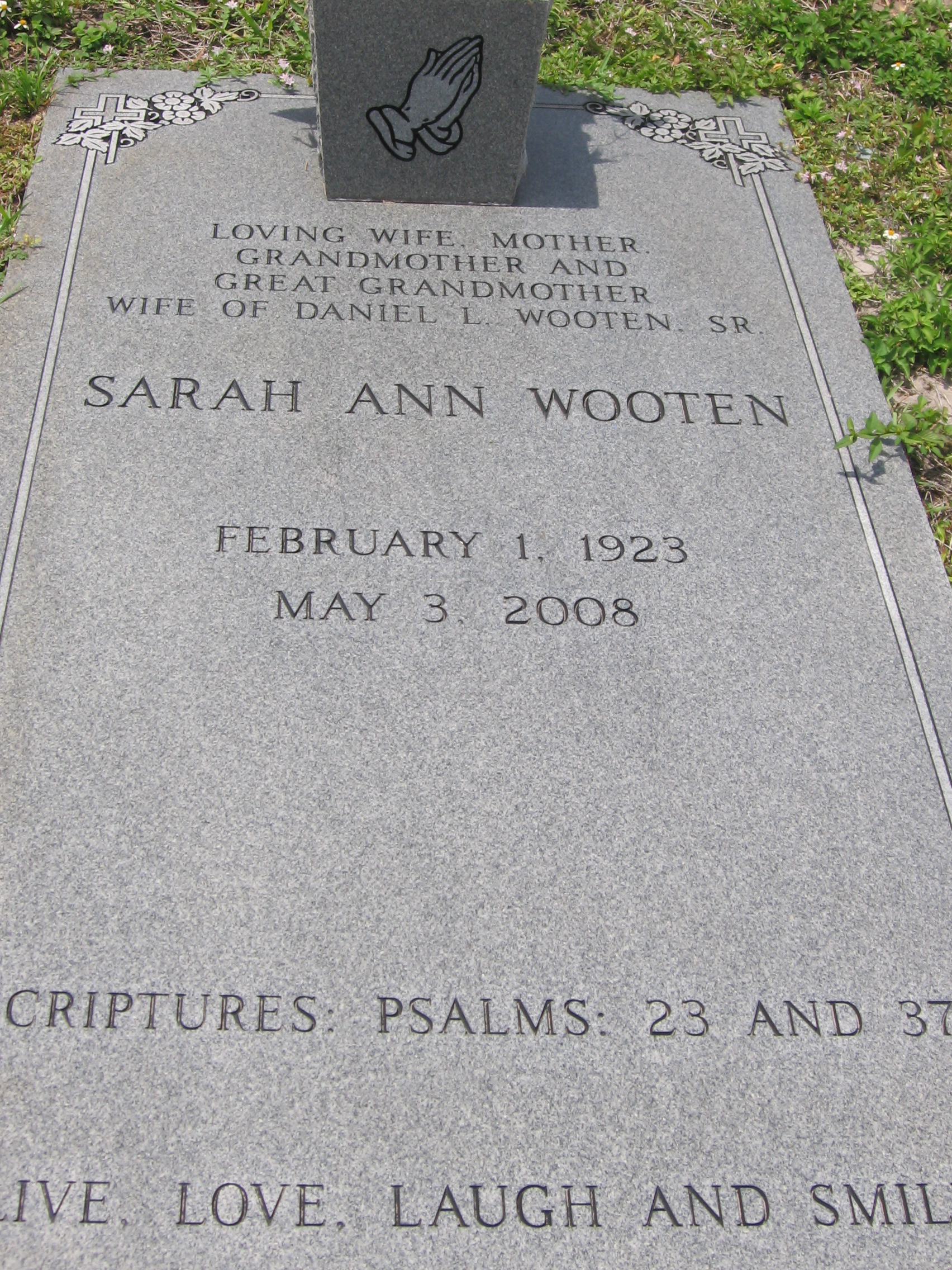 Sarah Ann Wooten
