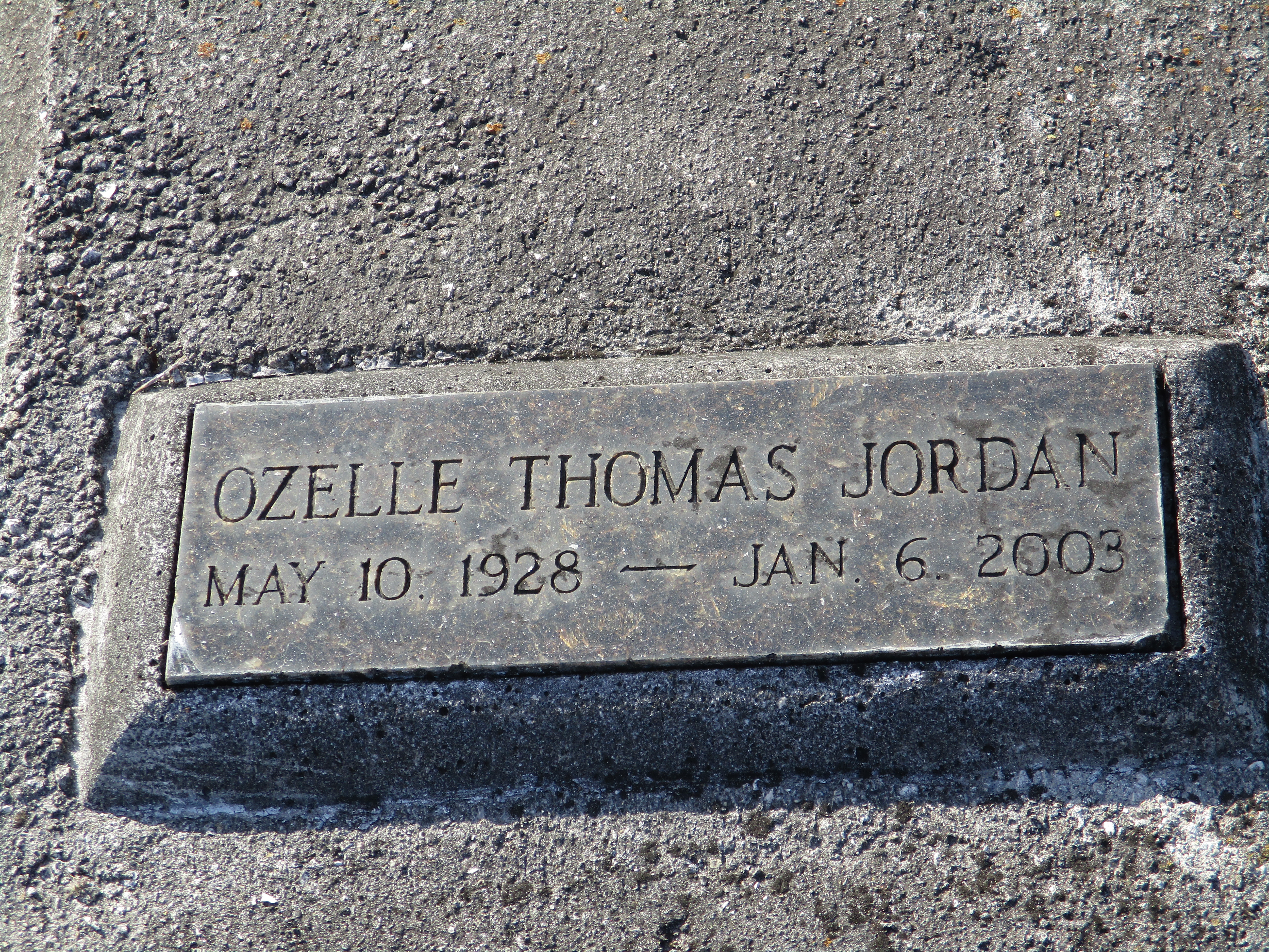 Ozelle Thomas Jordan