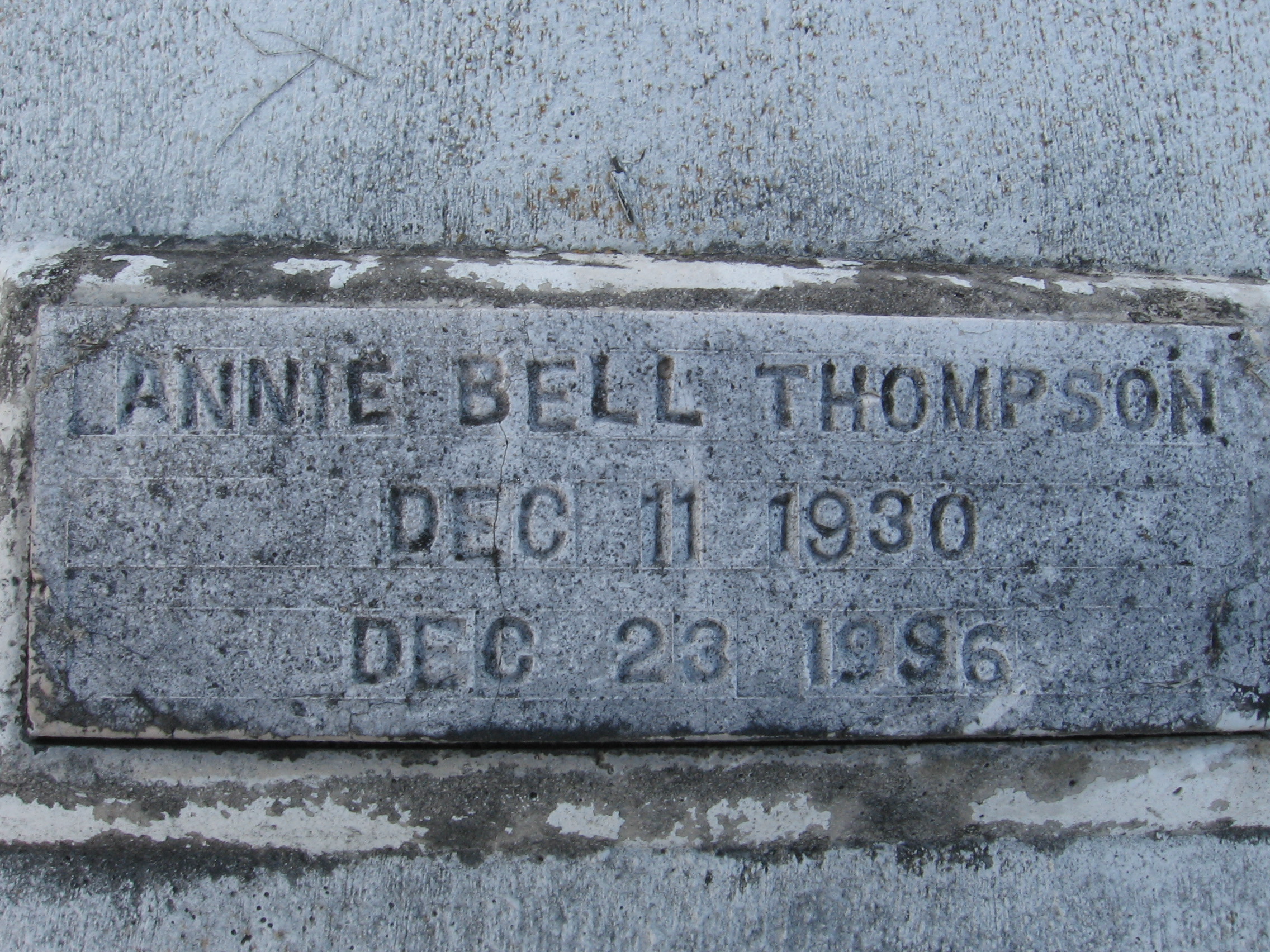 Annie Bell Thompson