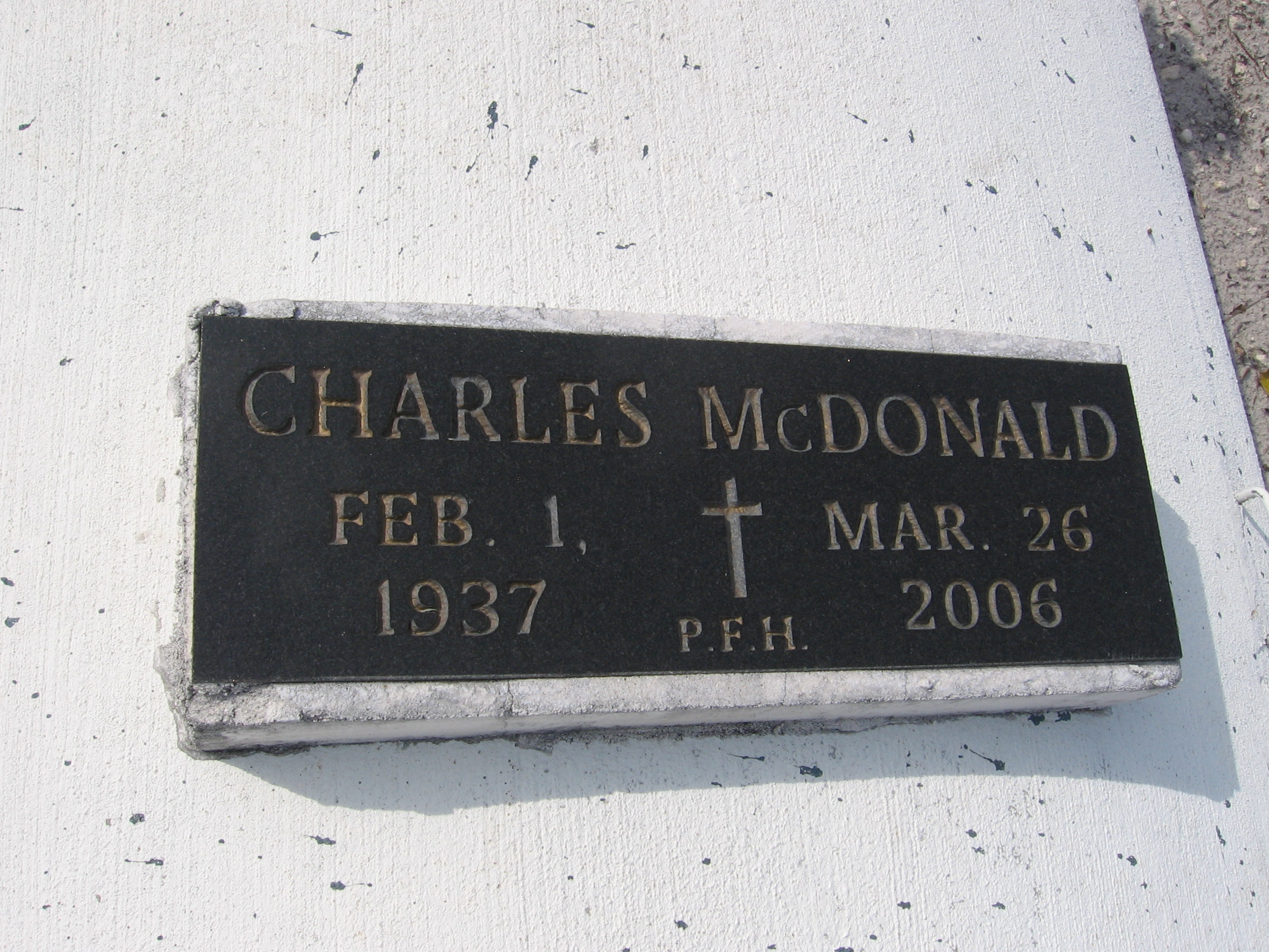 Charles L McDonald