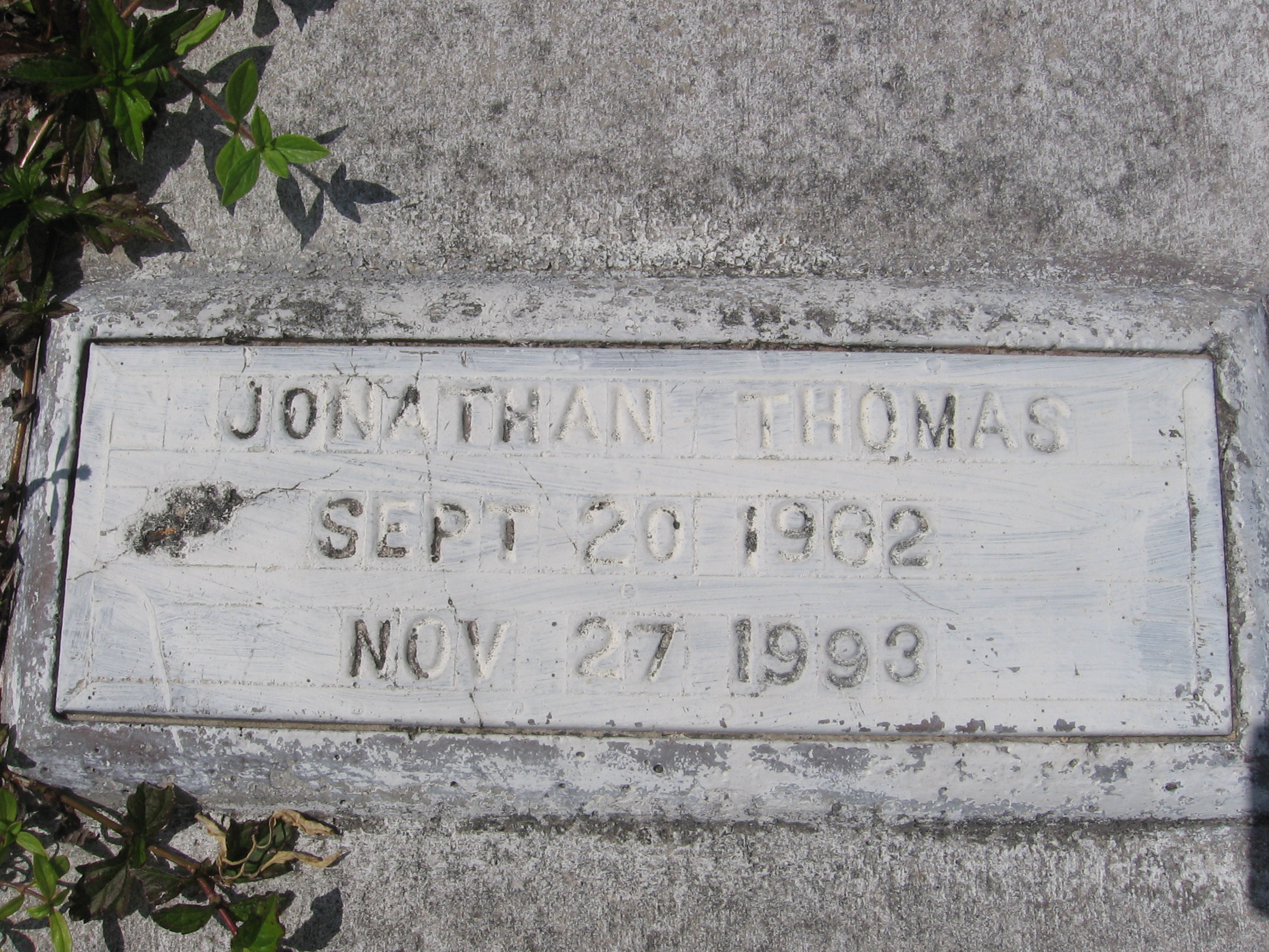 Jonathan David Thomas