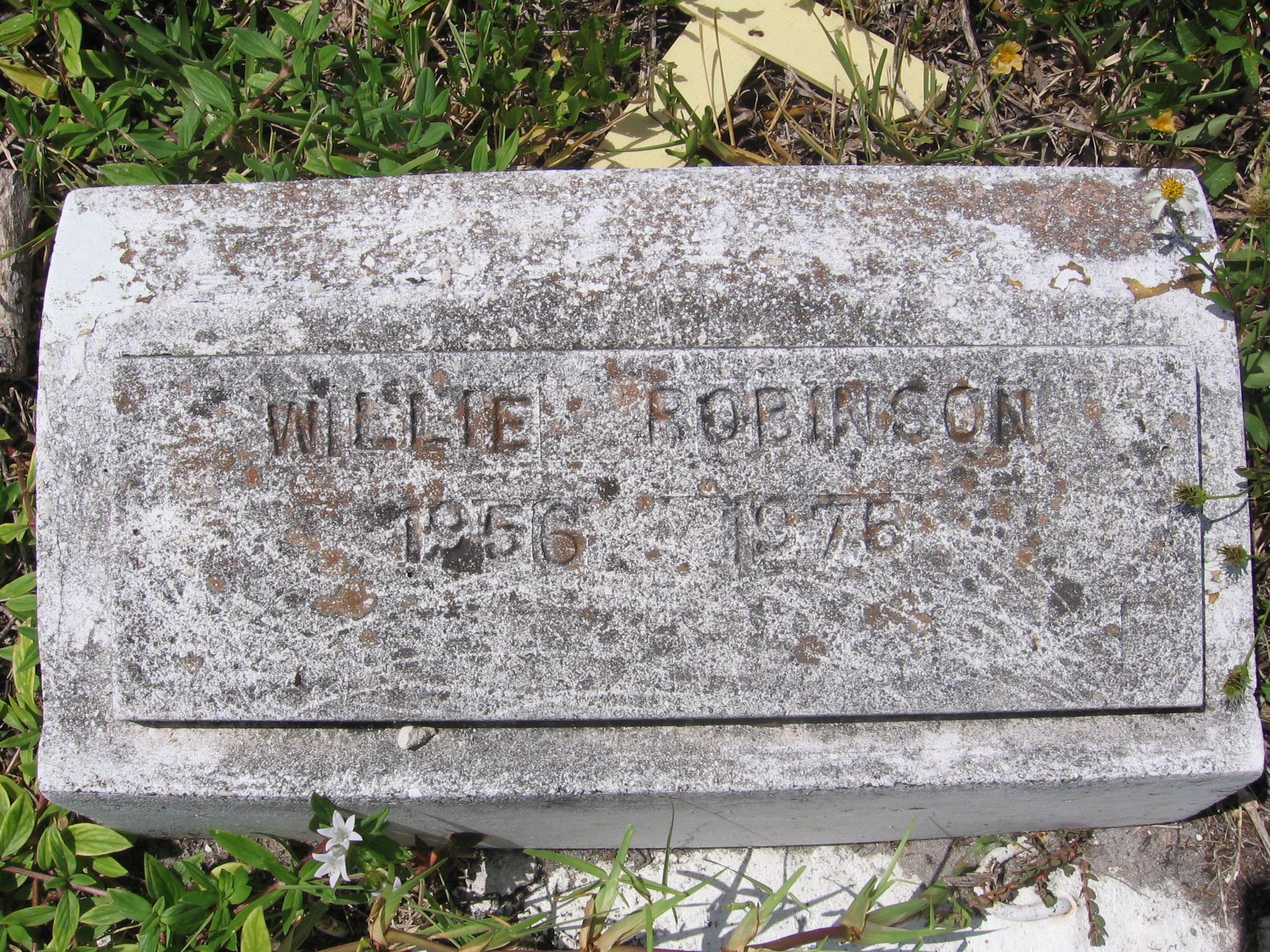 Willie Lee Robinson