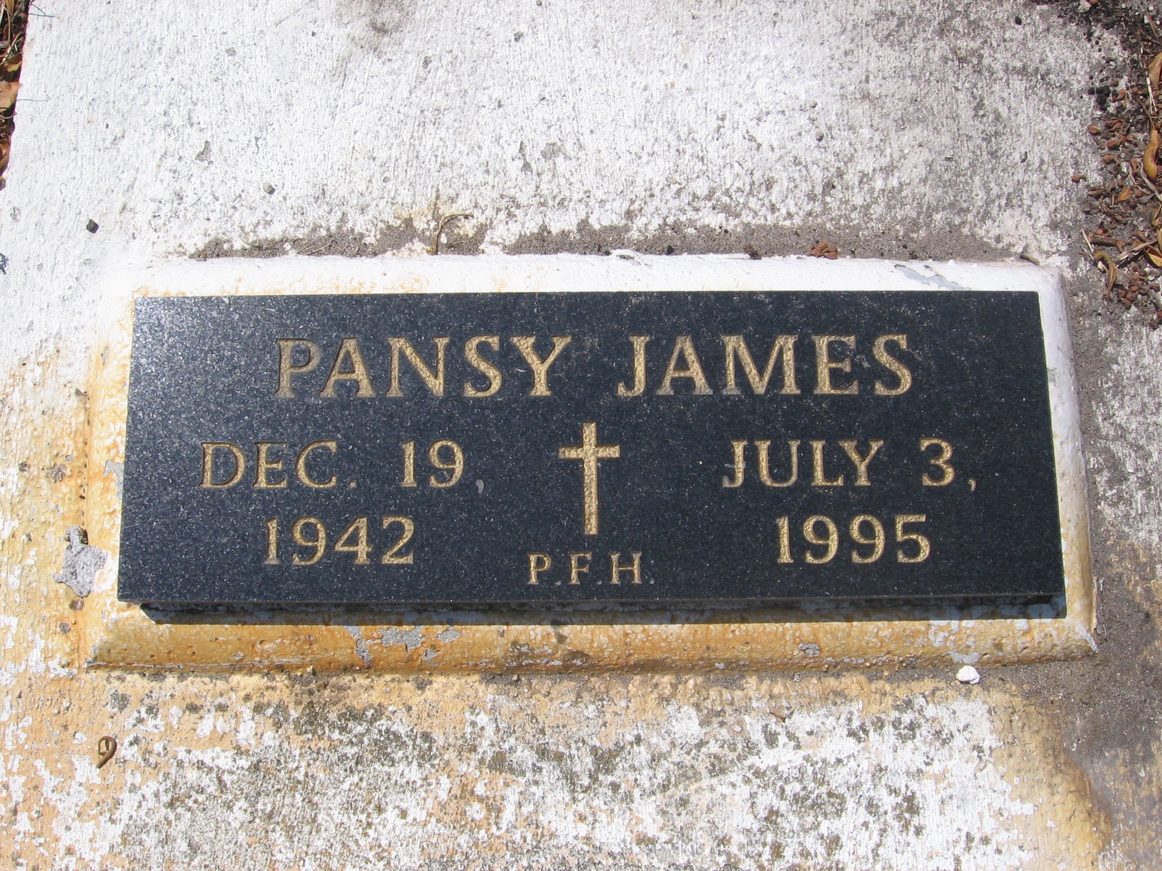 Pansy James