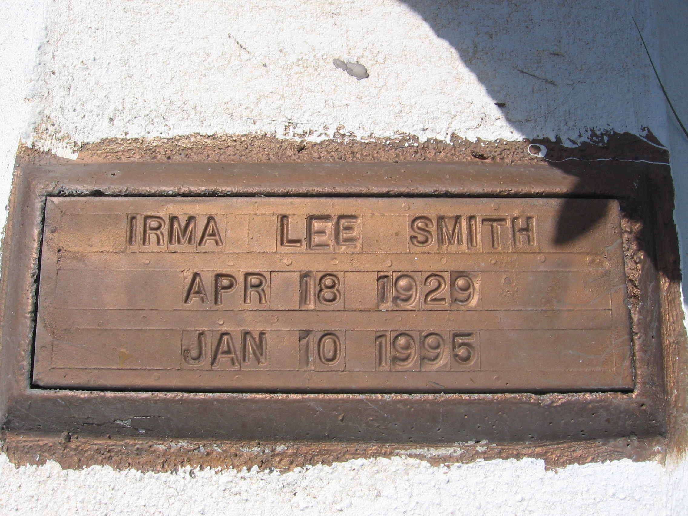 Irma Lee Smith