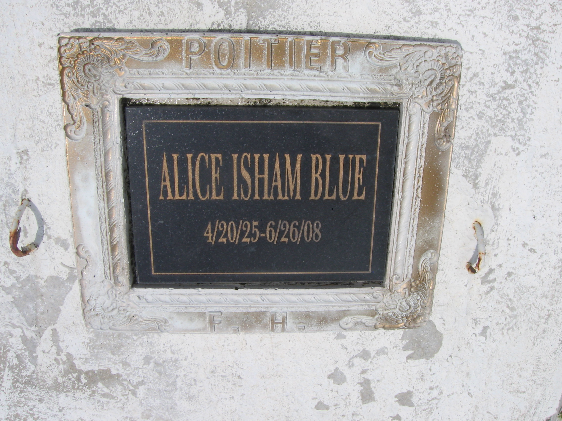 Alice Isham Blue